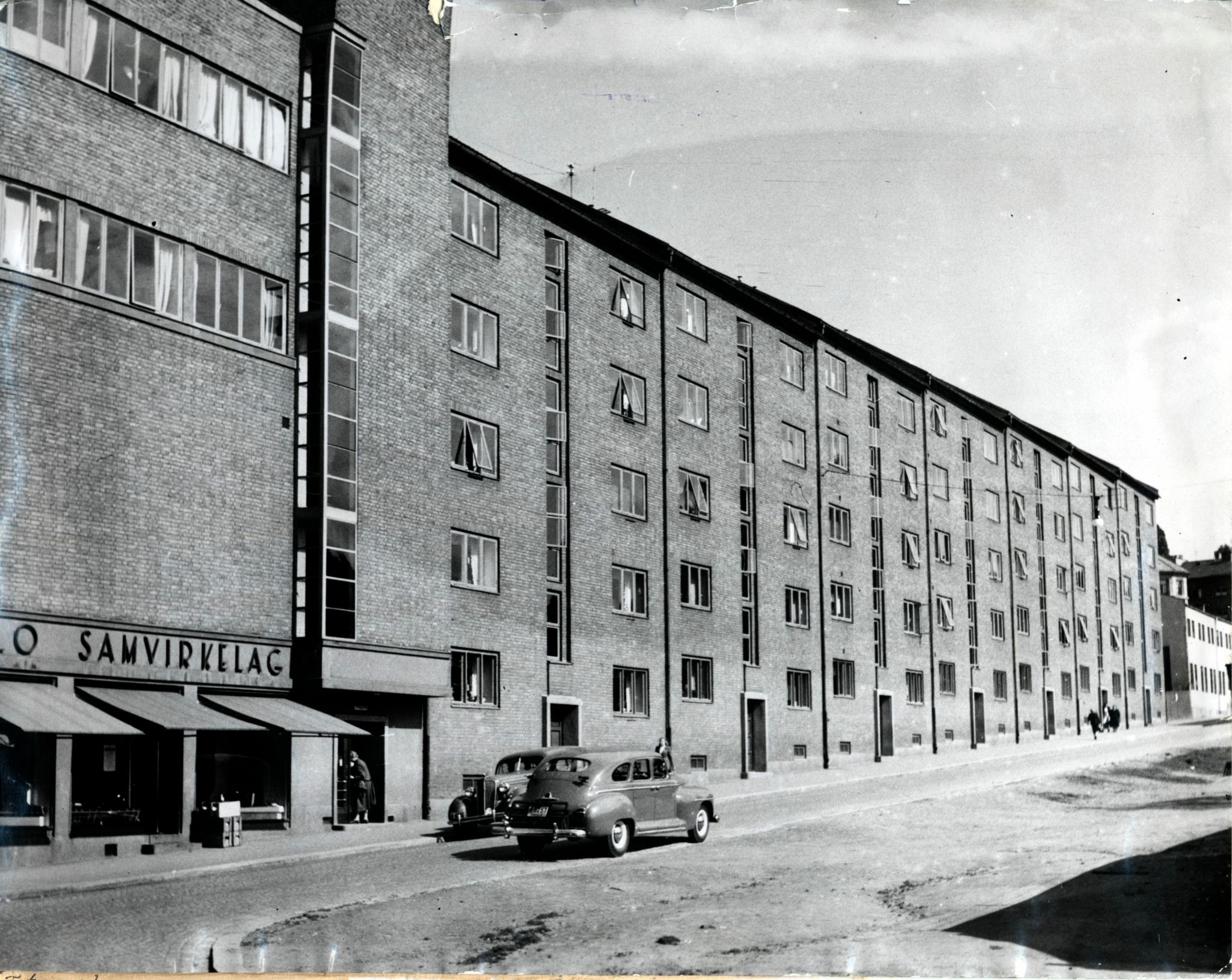 Historisk fotografi av OBOS Fagerheimen