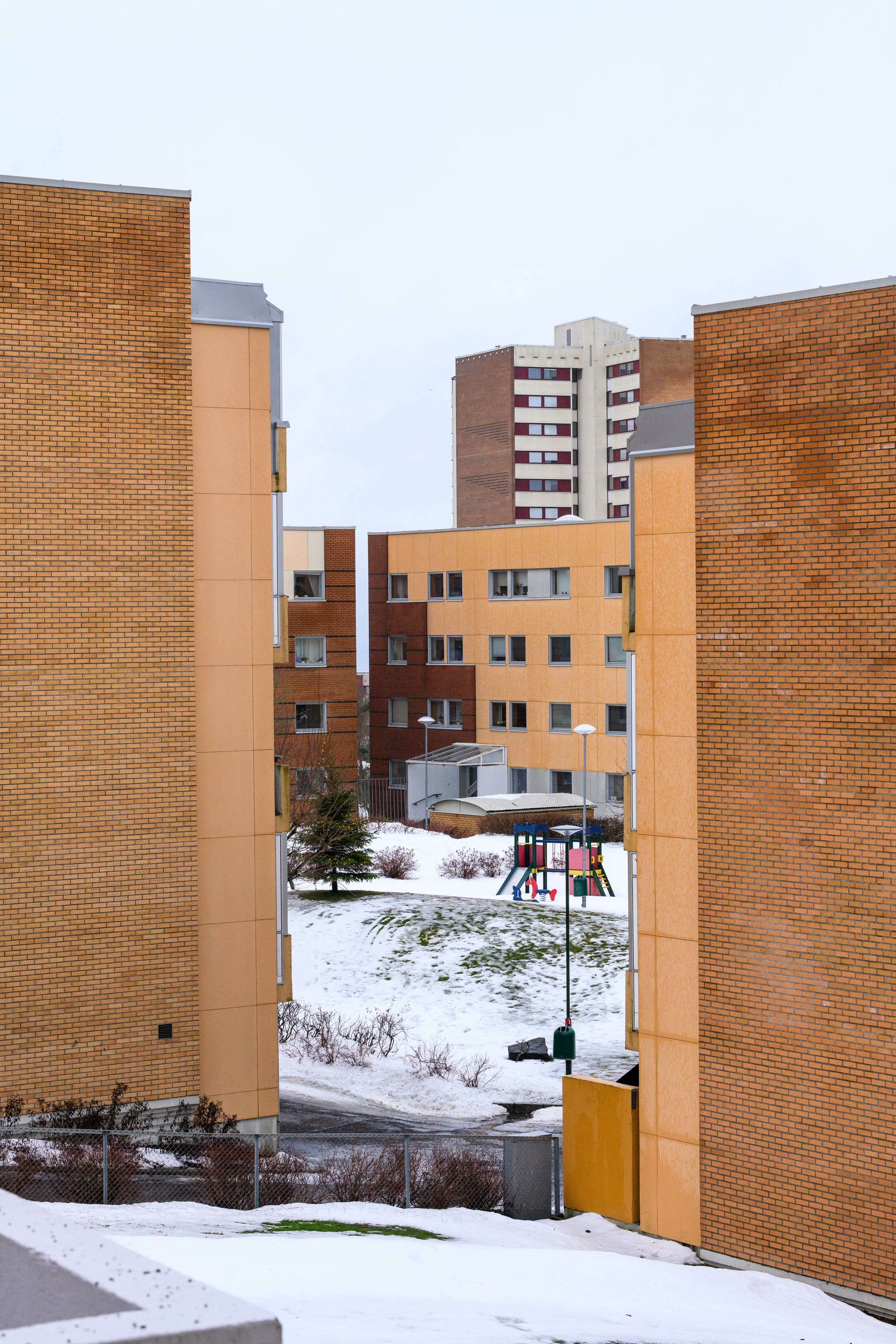 Fasadebilde av Fagerholt borettslag