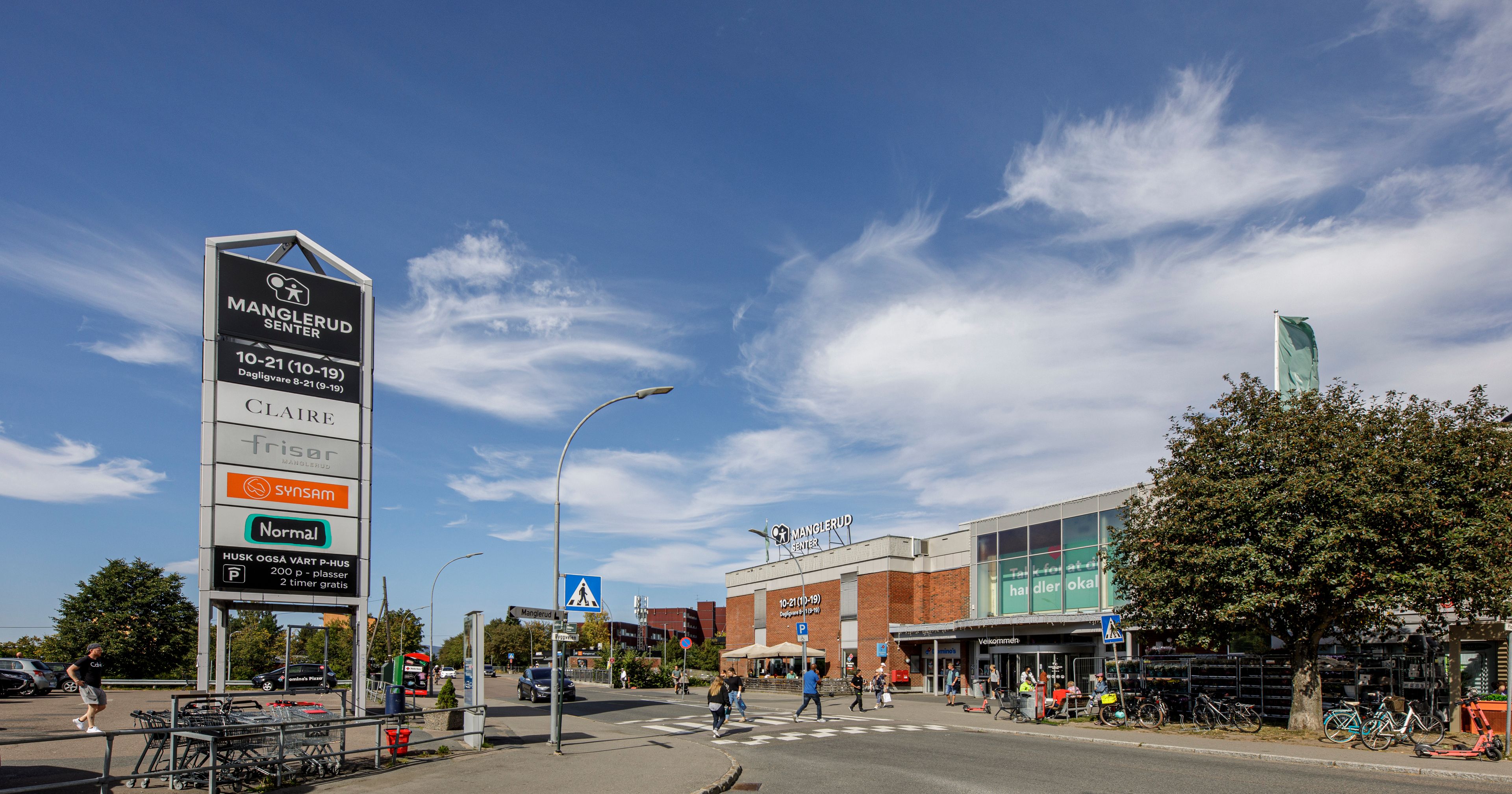 Fasade Manglerud Senter