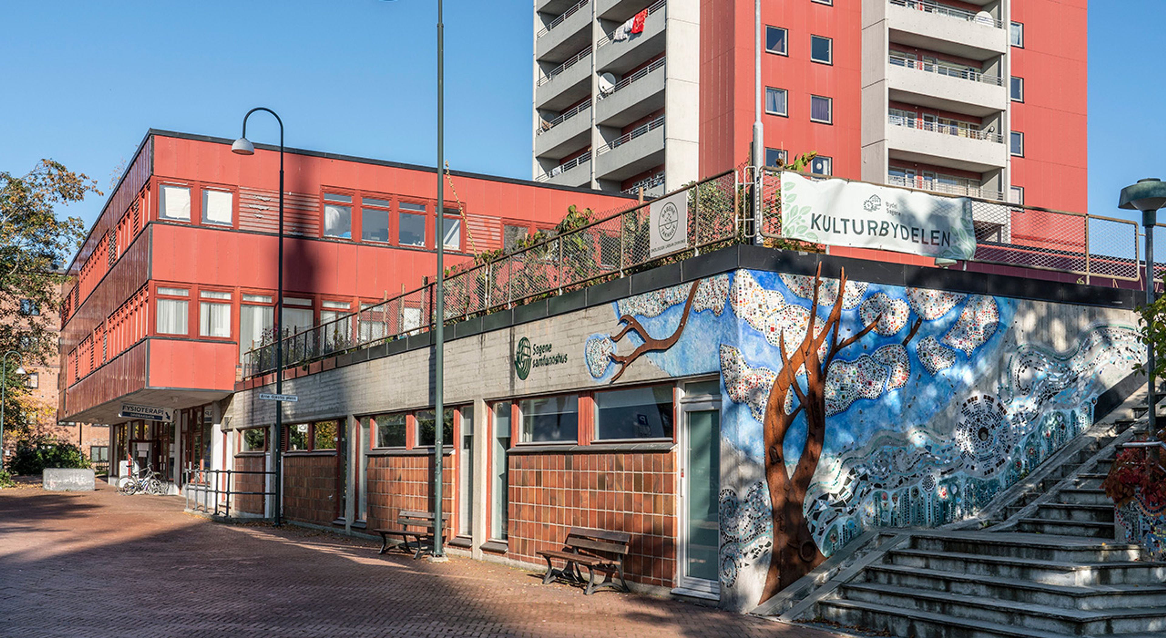Foto av fasaden til Mogata 5.
