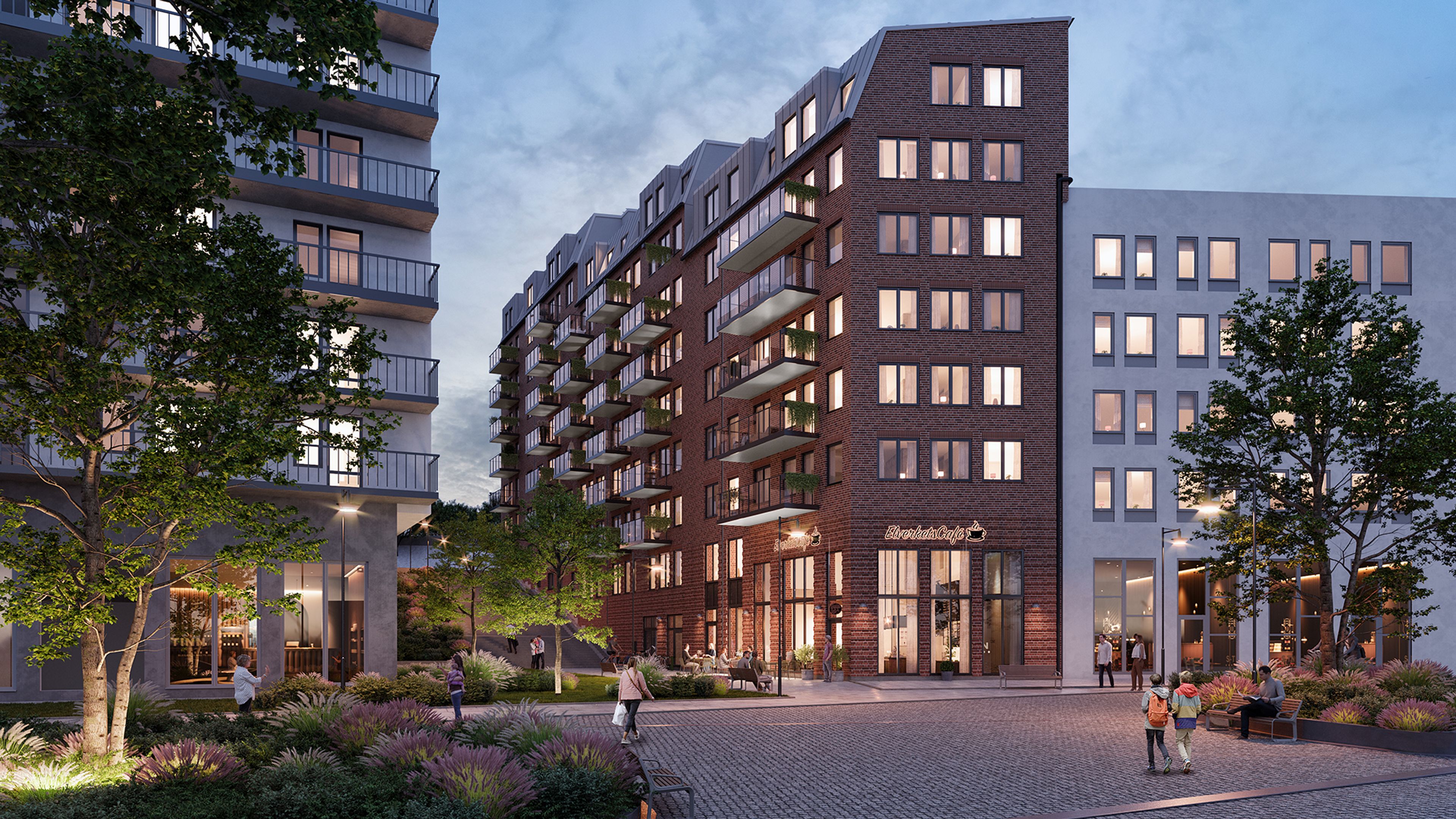 Exteriör elverkshuset