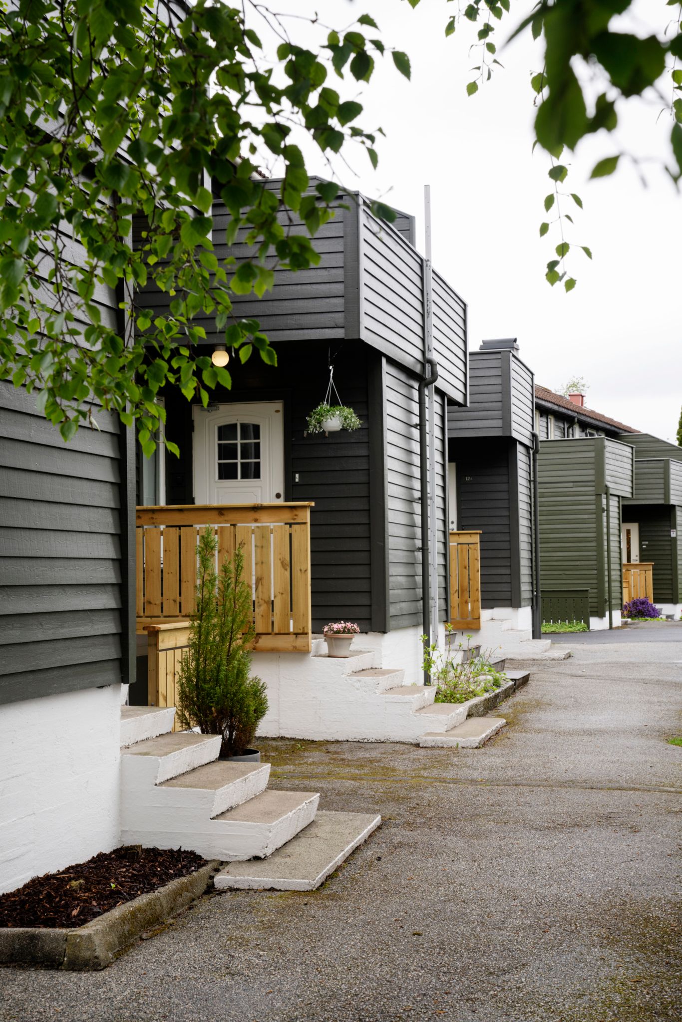 Inngangspartier i Sørås borettslag