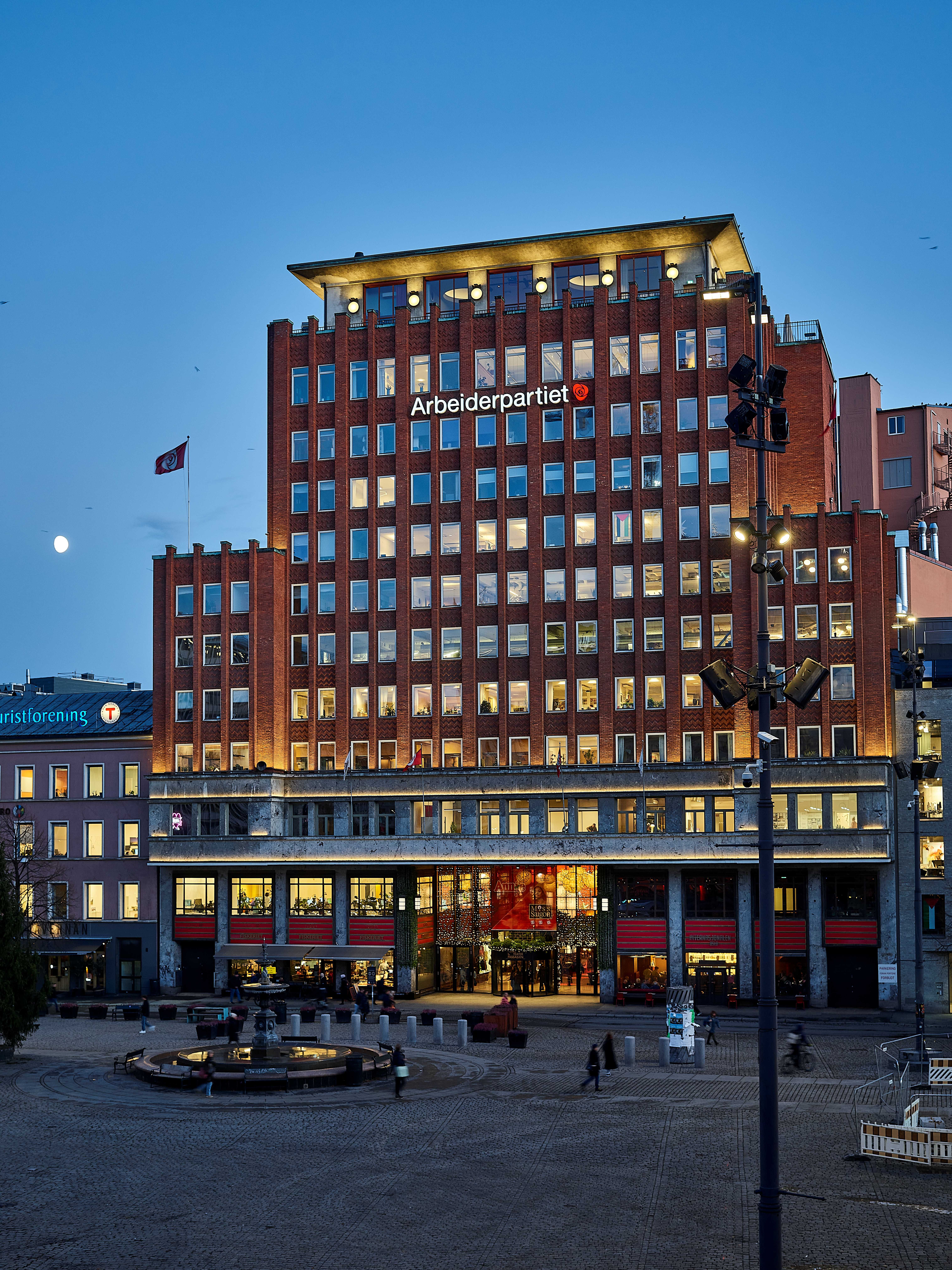 Fasade Youngstorget
