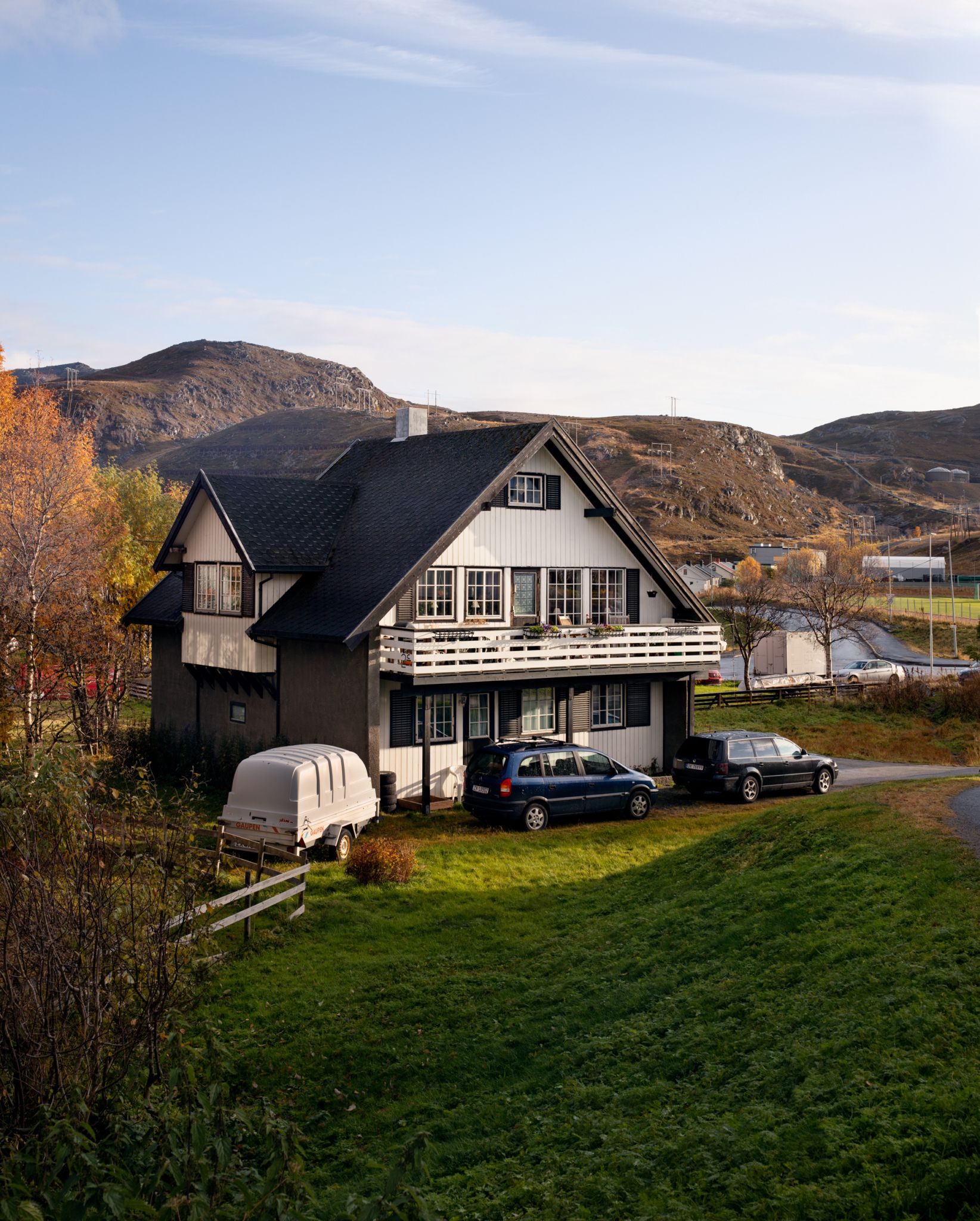 Bildet viser et Block 99-hus.