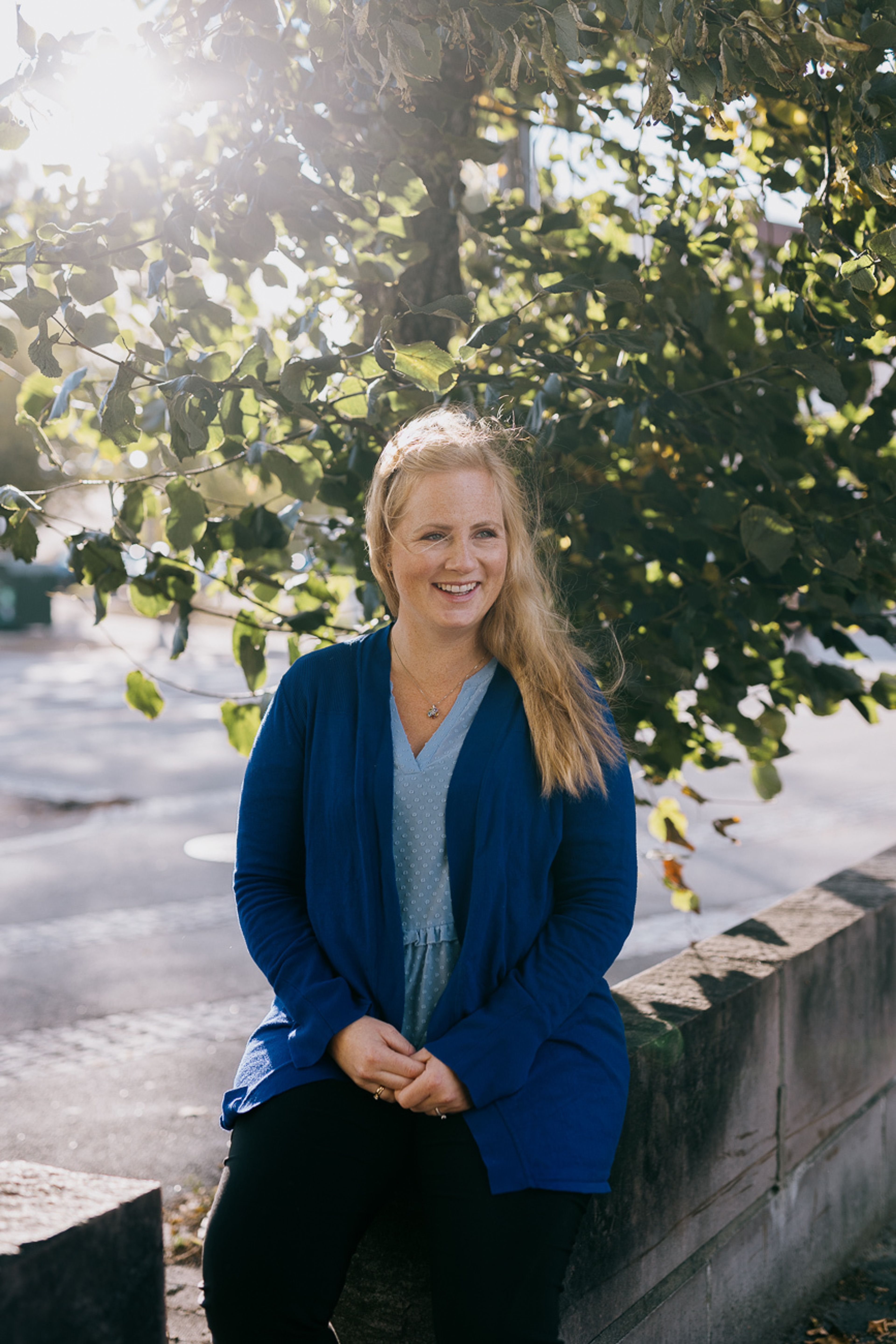 Foto av Trine Haugland Overgård, prosjektsjef på Bølgelengden på Lambertseter i Oslo