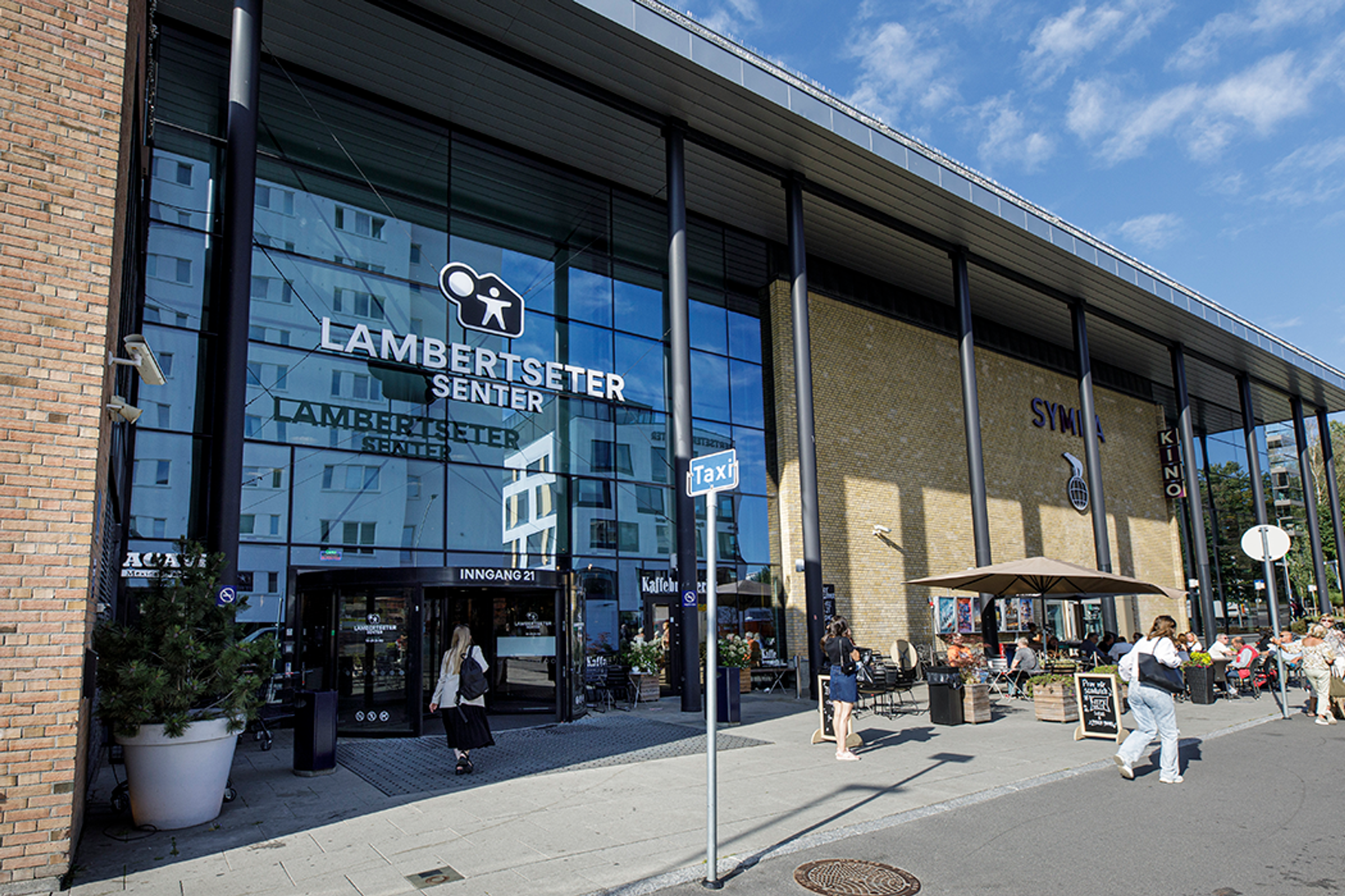 Lambertseter Senter sett fra utsiden