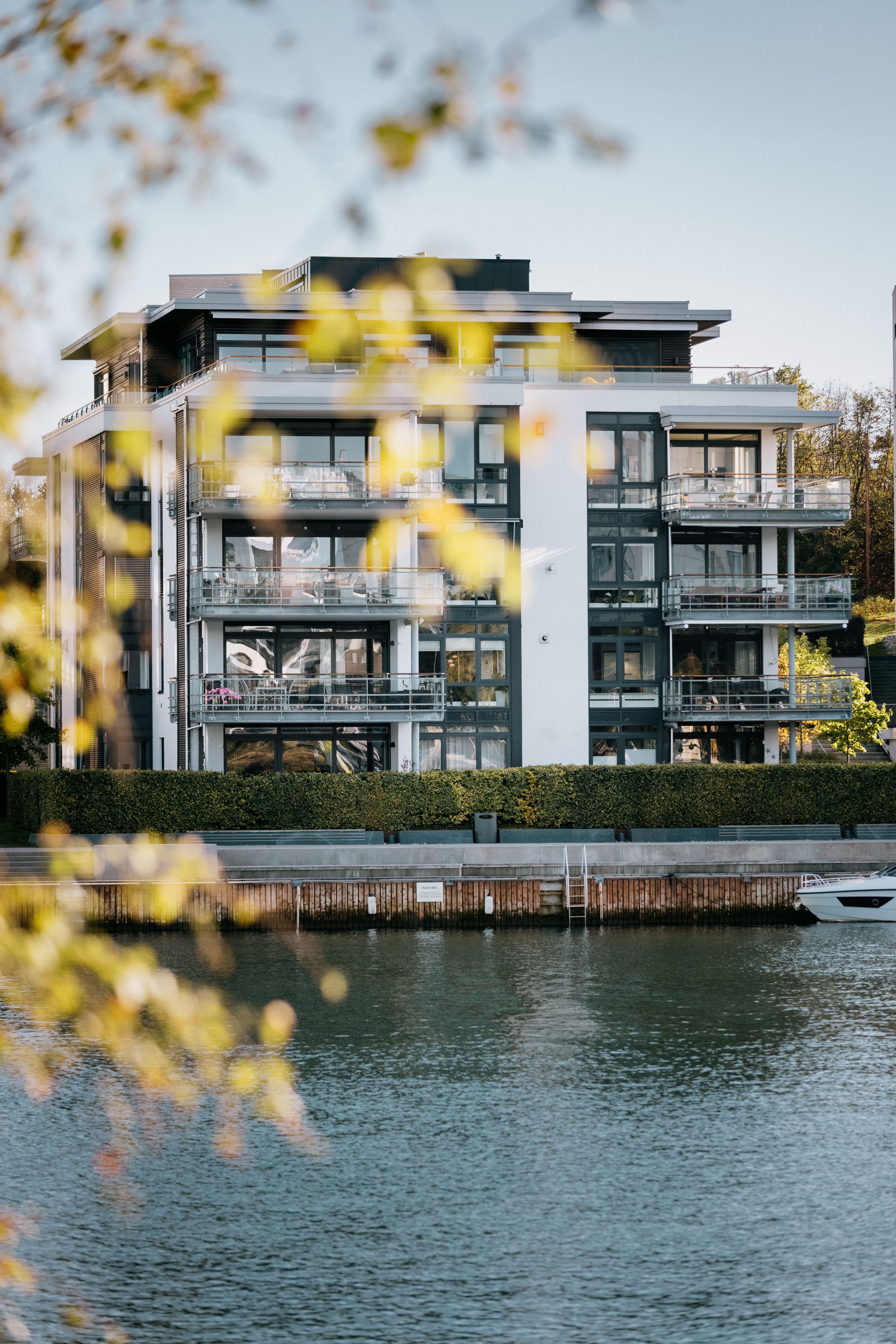 Boligprosjekt ved kystlinjen på Fornebu