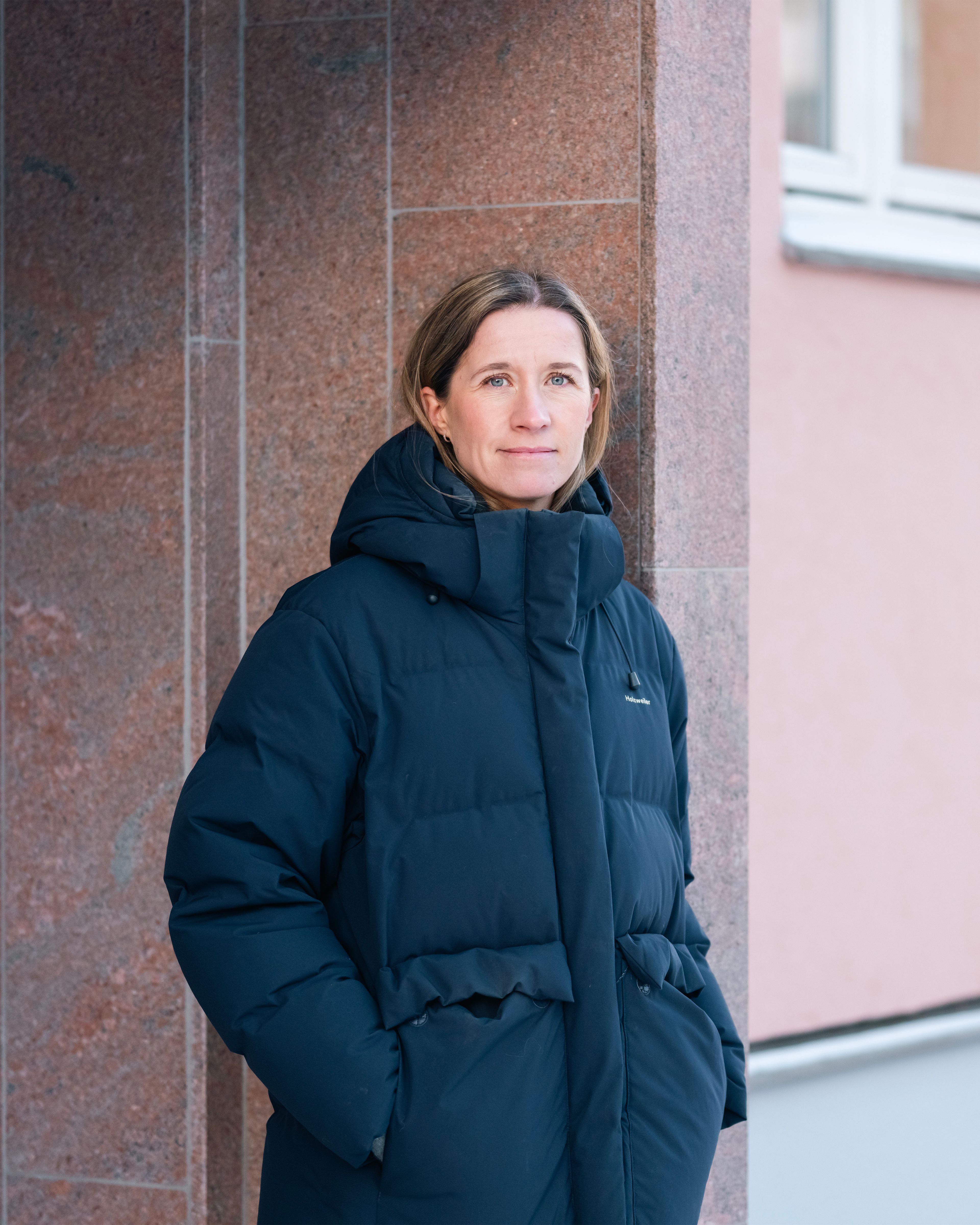 Portrett av styreleder i Myren borettslag, Julie Kathrine Andresen.