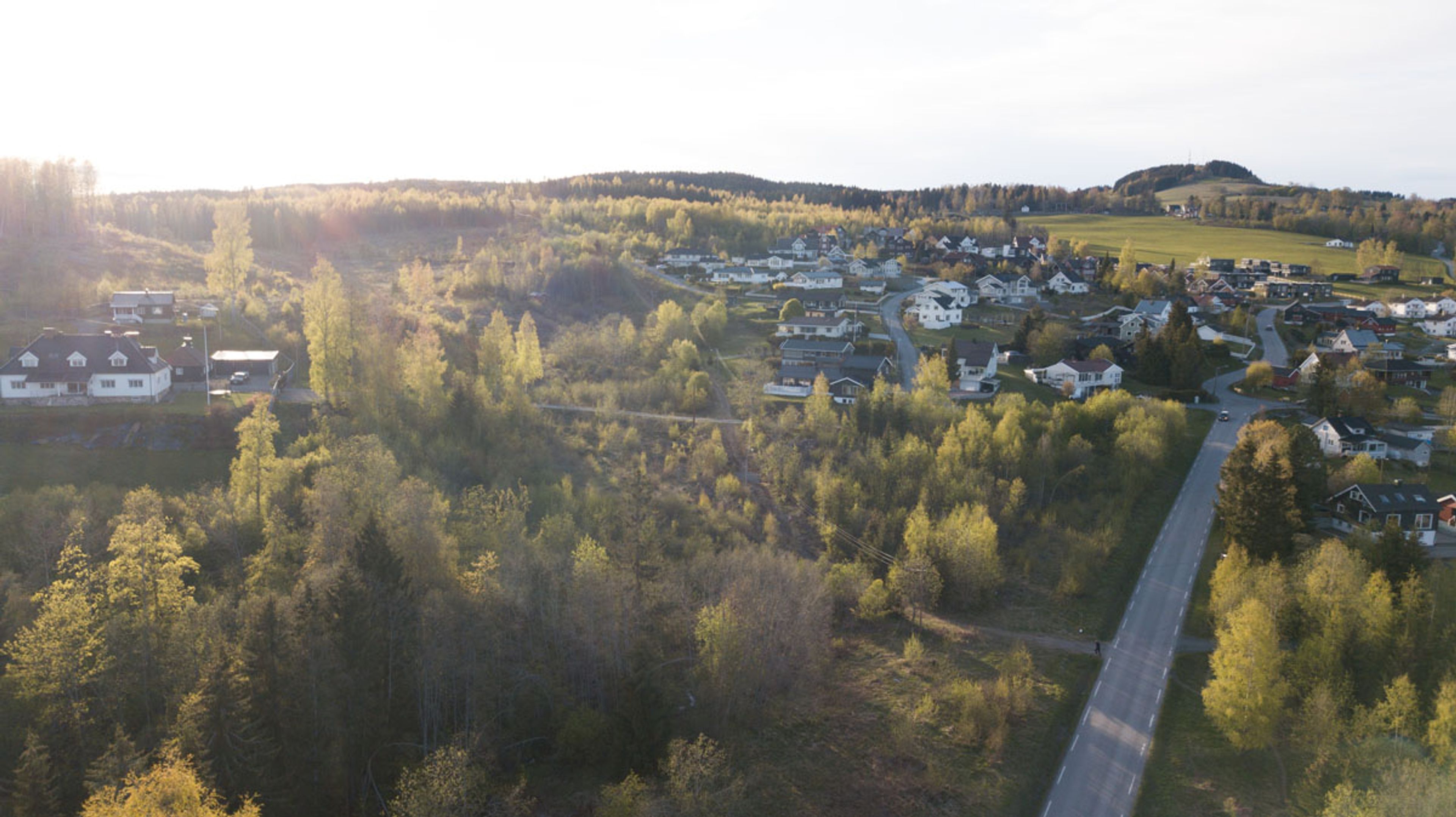 Øverbylia dronefoto