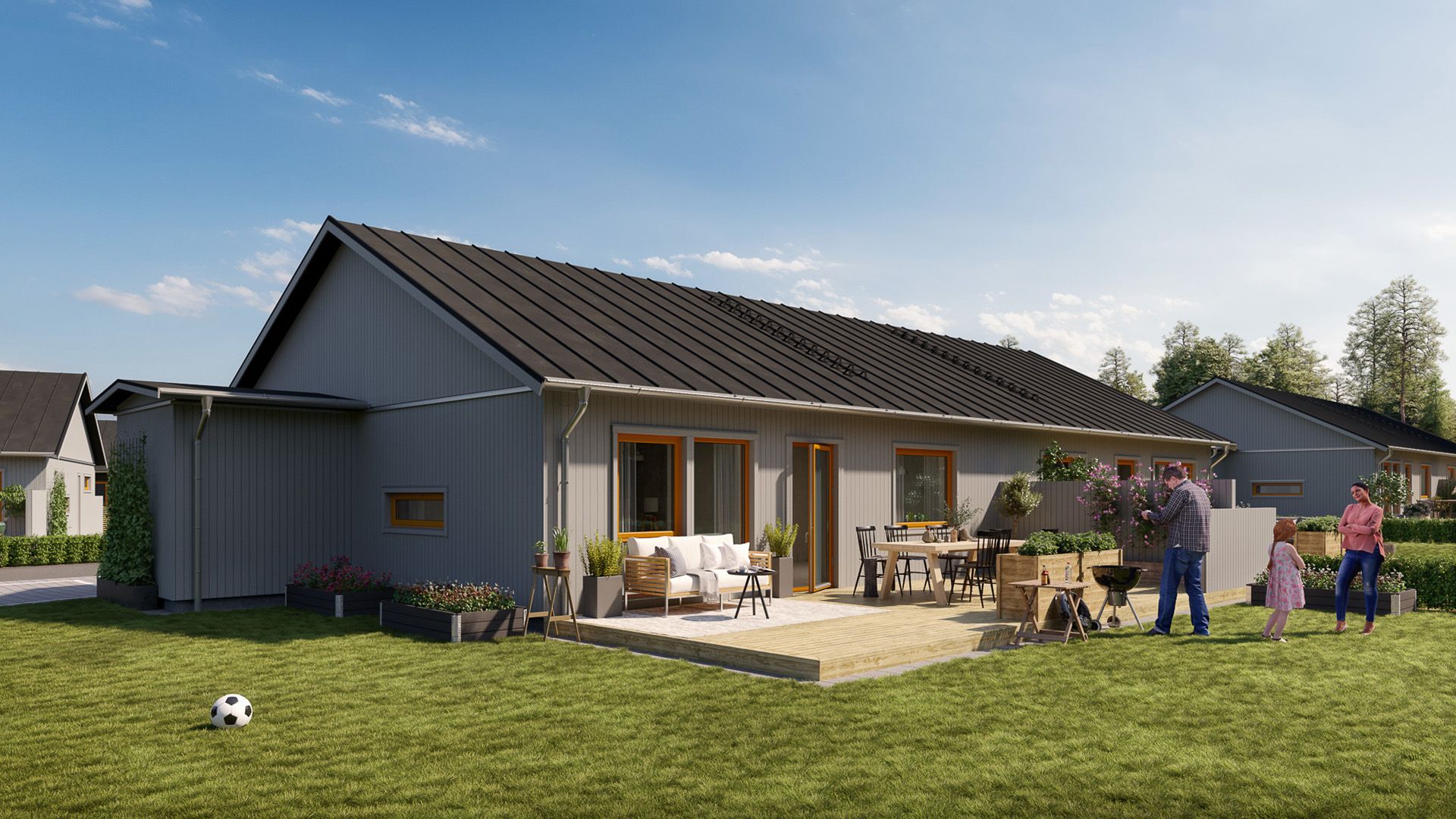 Foto av hus i Brf Golfrundan