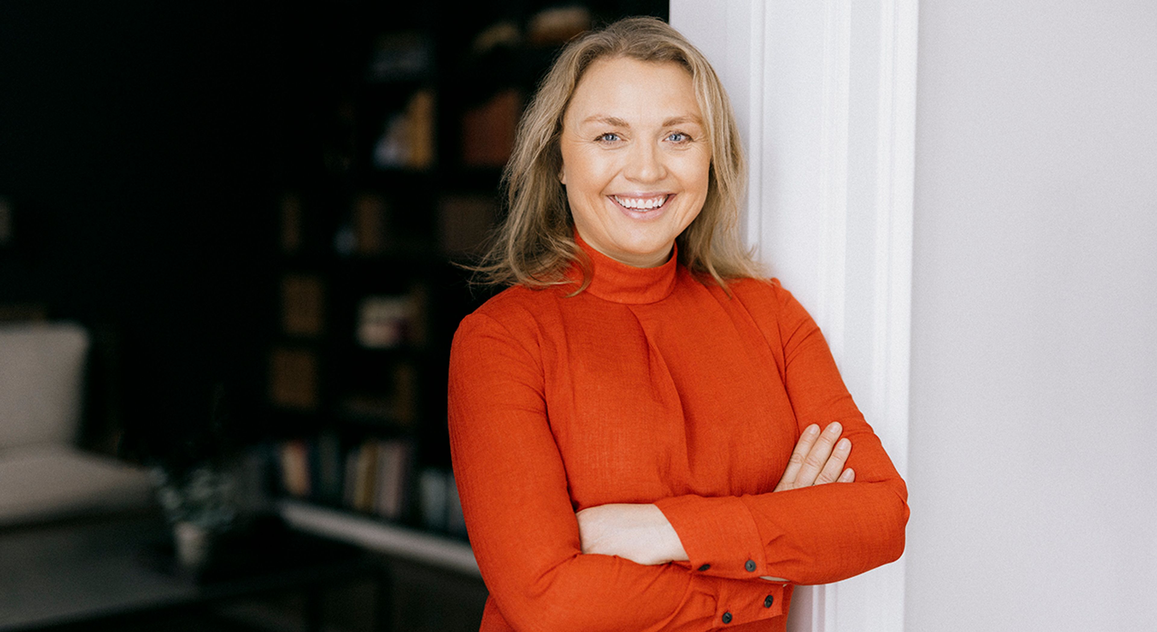 Portrett av utviklingsdirektor i obos Christina Solli Ektvedt