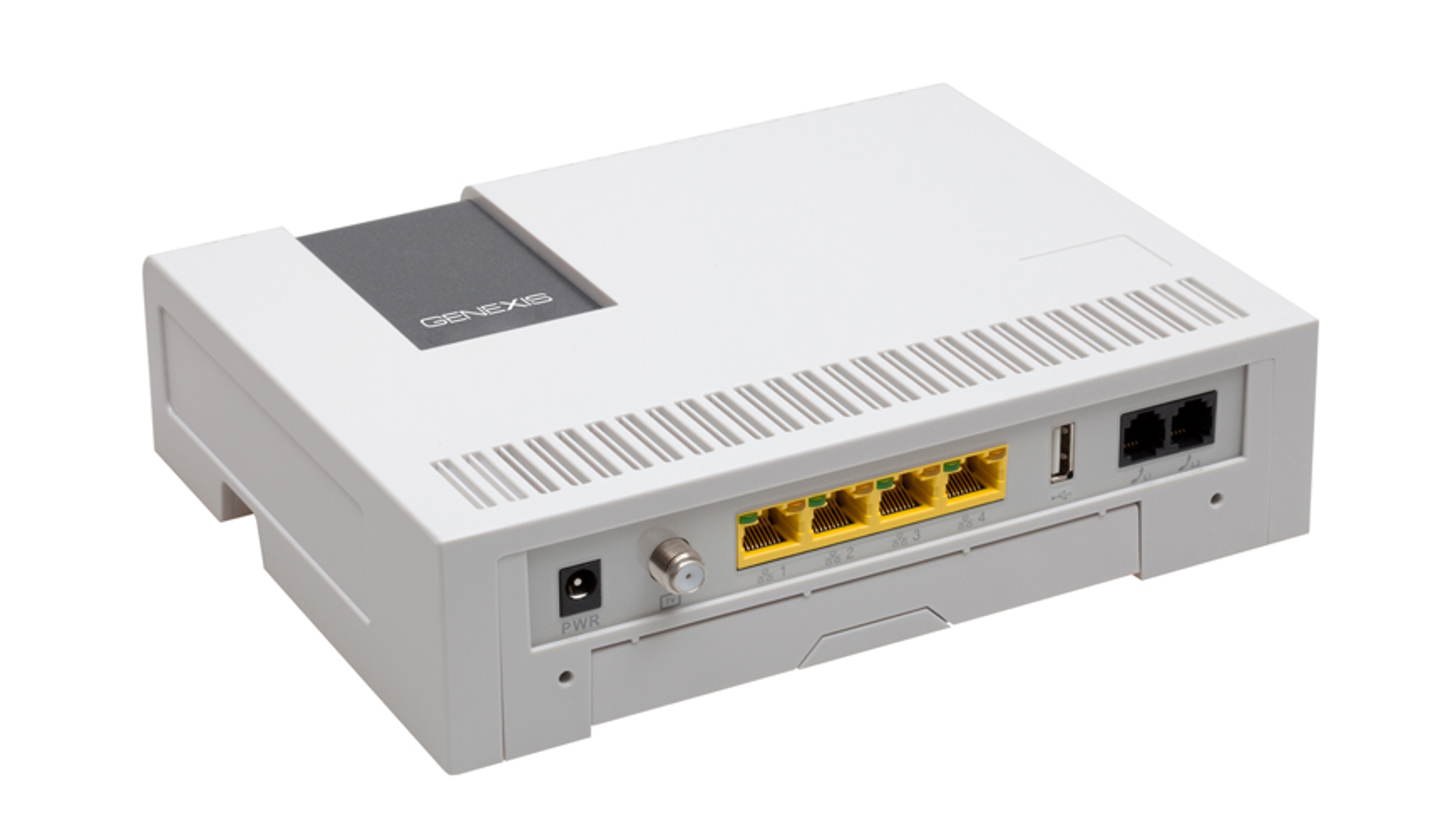 Foto av fibermodemet DRG700.