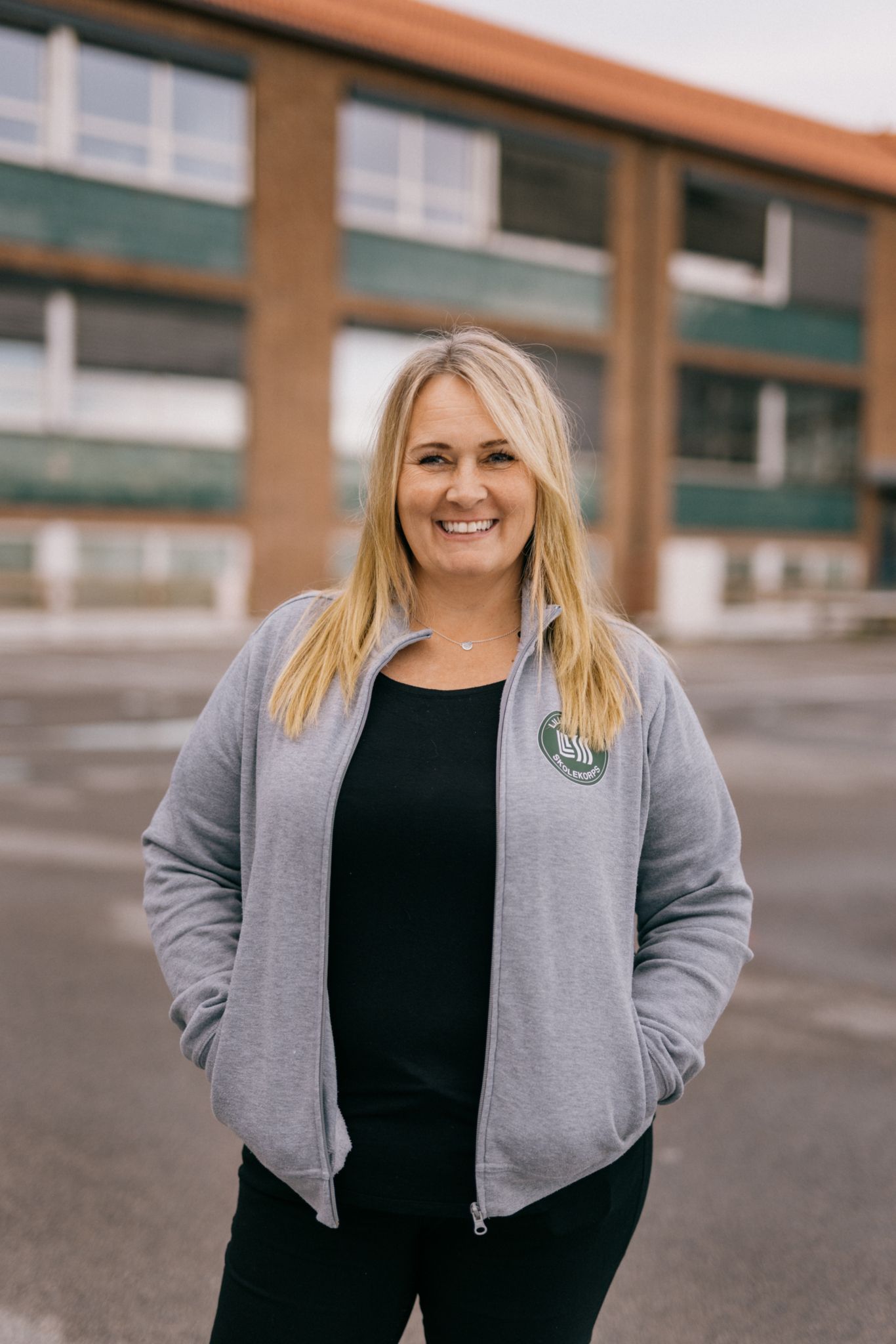 Portrett av styreleder i Lillestrom skolekorps, Christin Fiskvik.