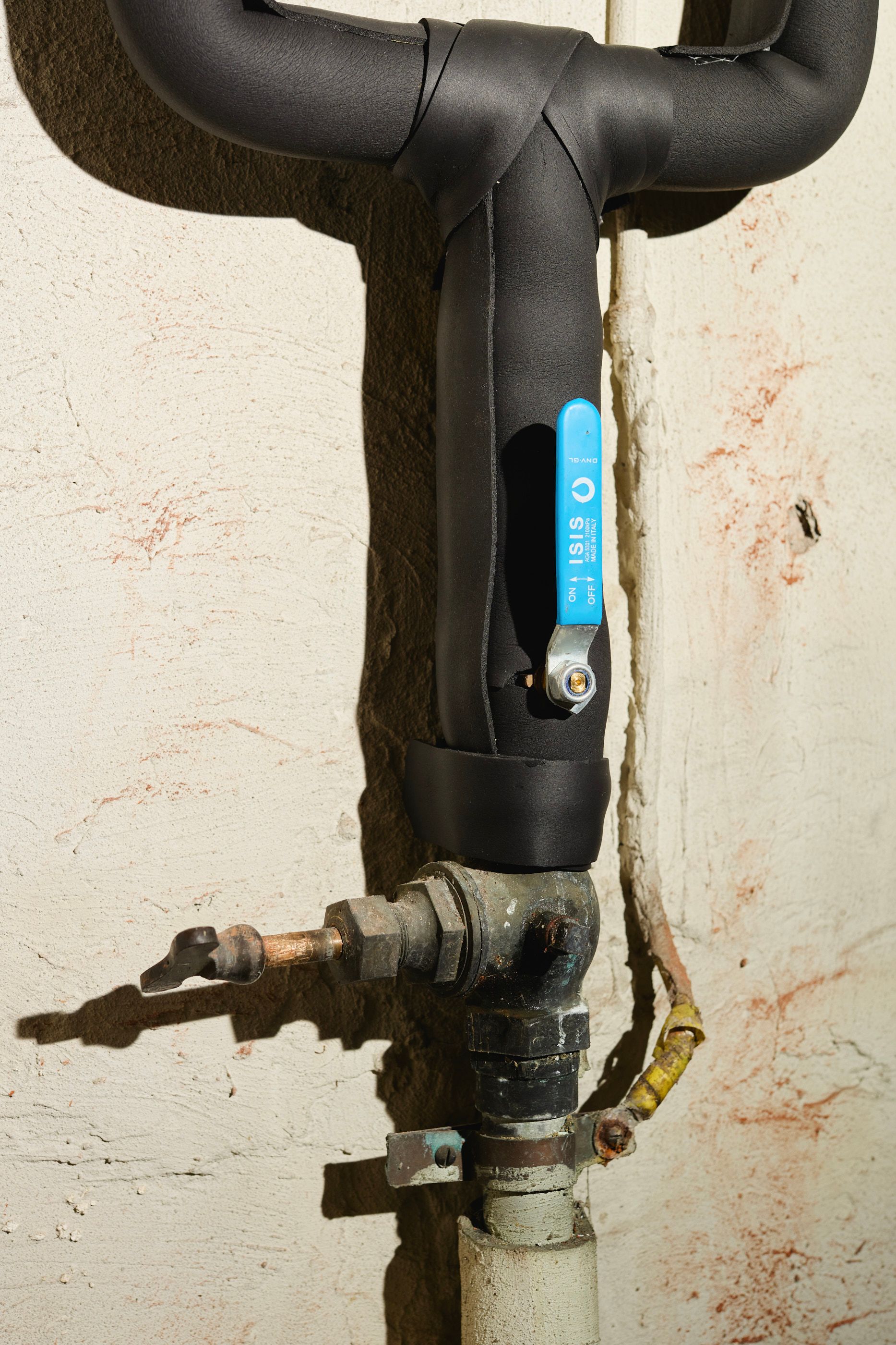 Nærbilde av vannmåler