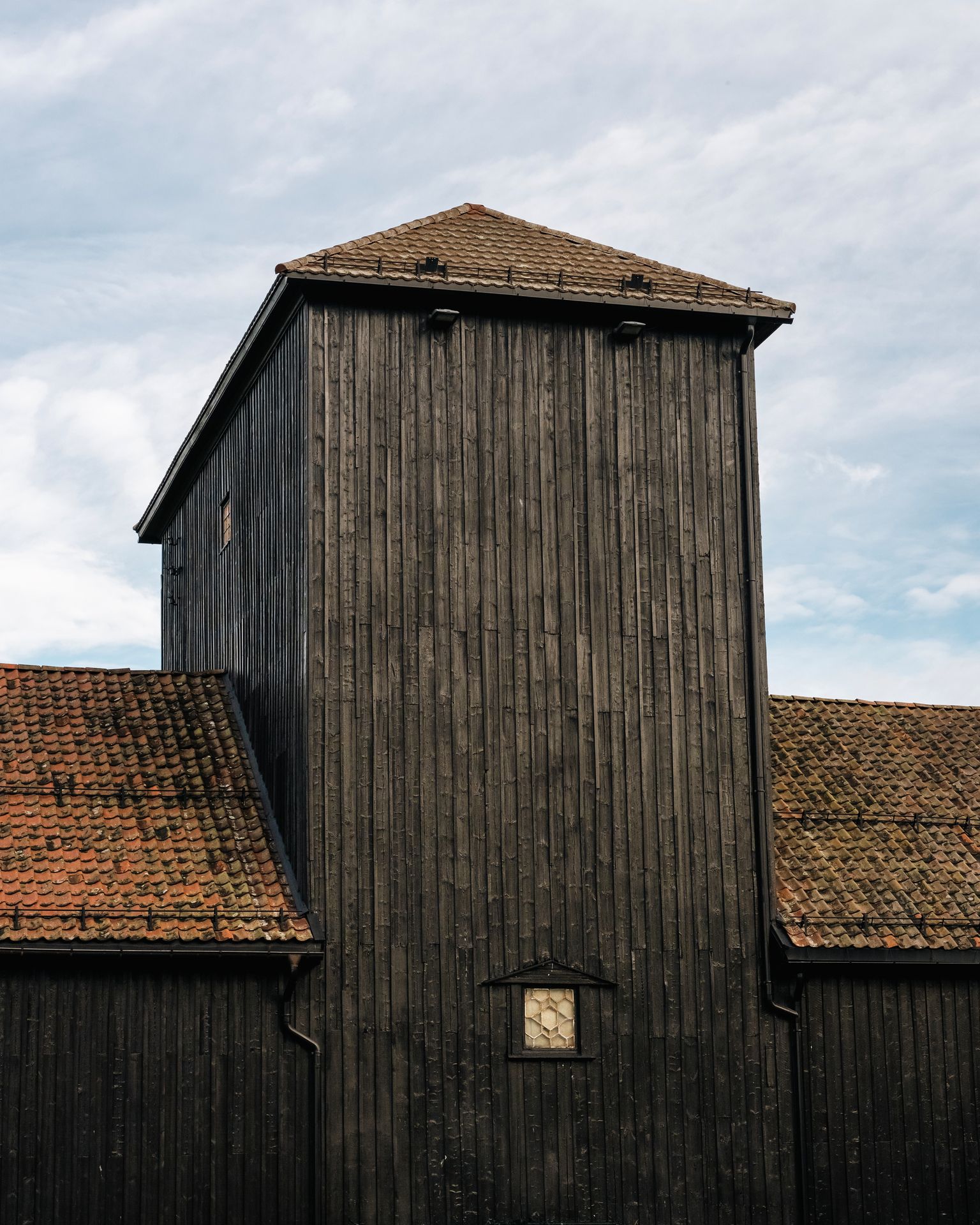 Den historiske låven på Oksenøya bruk