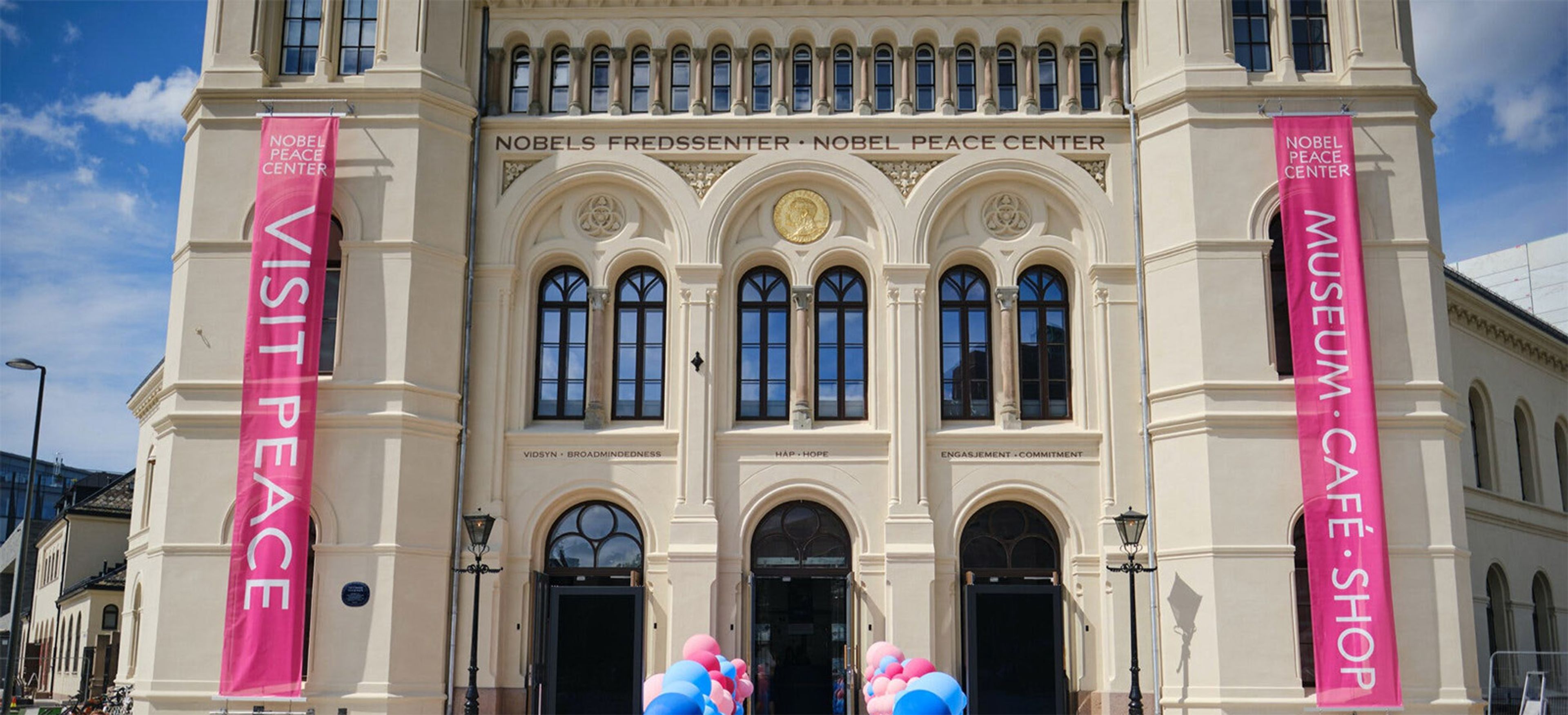Entrén till Nobels fredscenter