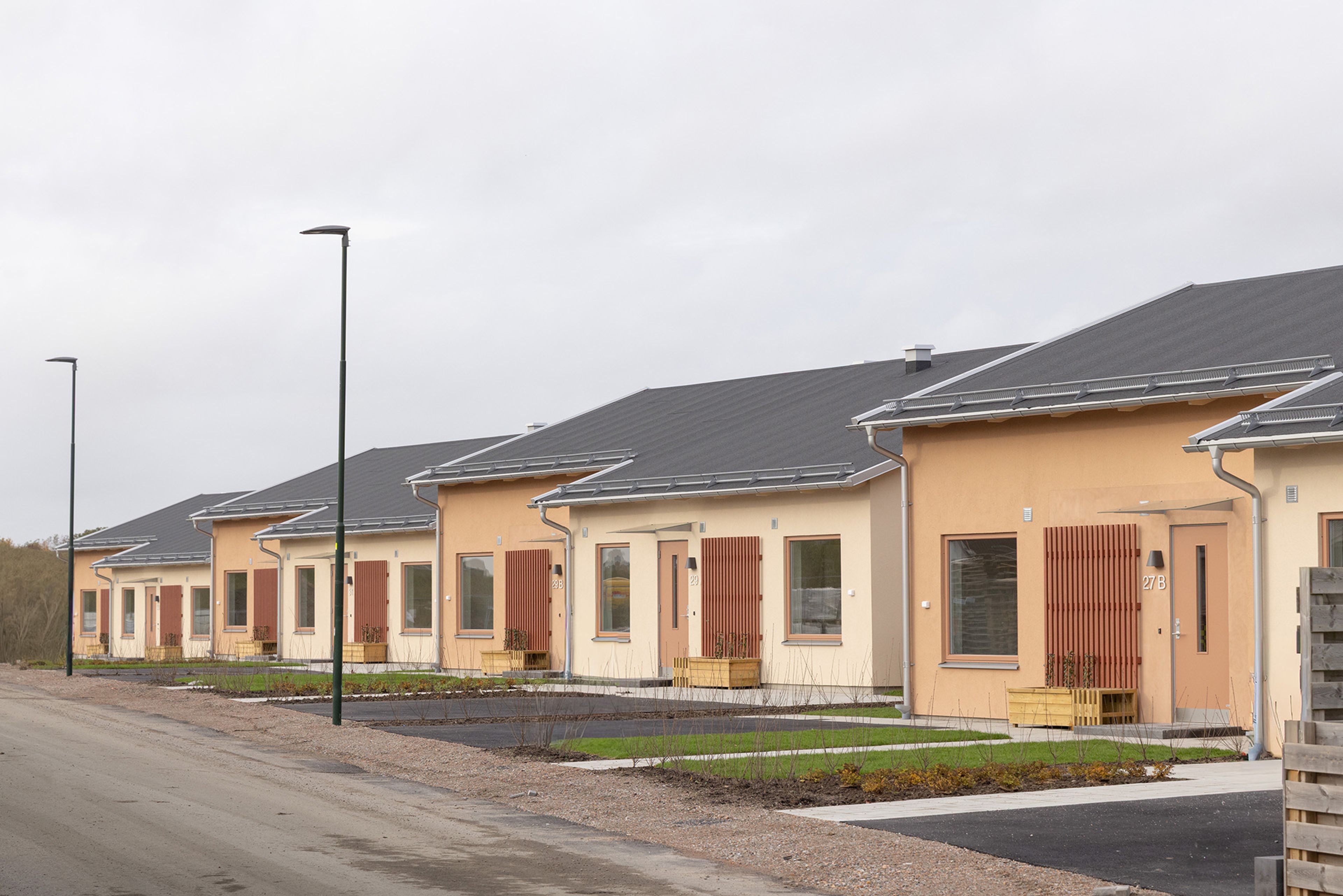 Tullstorps Ängar - Gatuvy Parhus 90 kvm