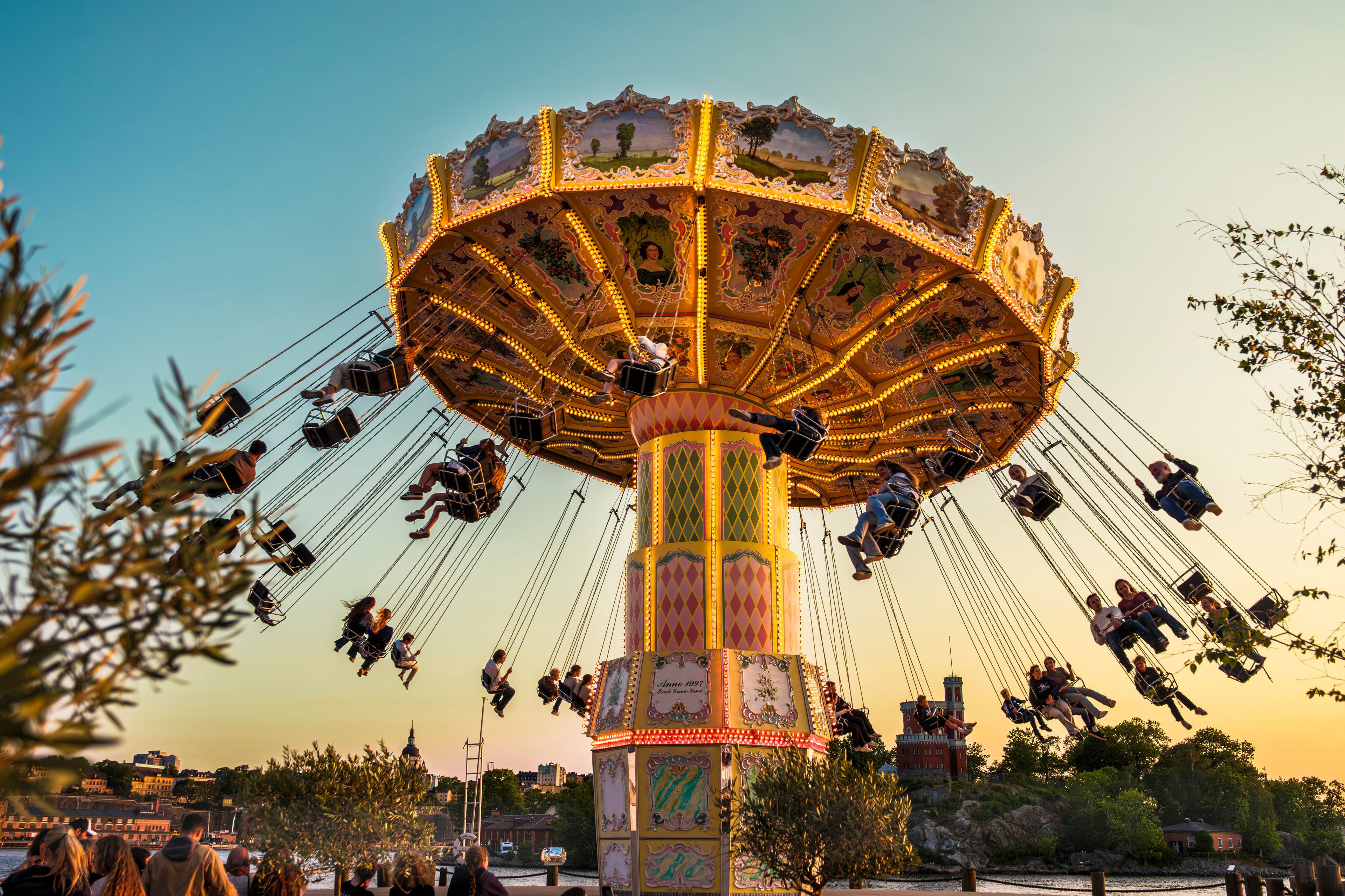 Berg och dalbana på Gröna Lund