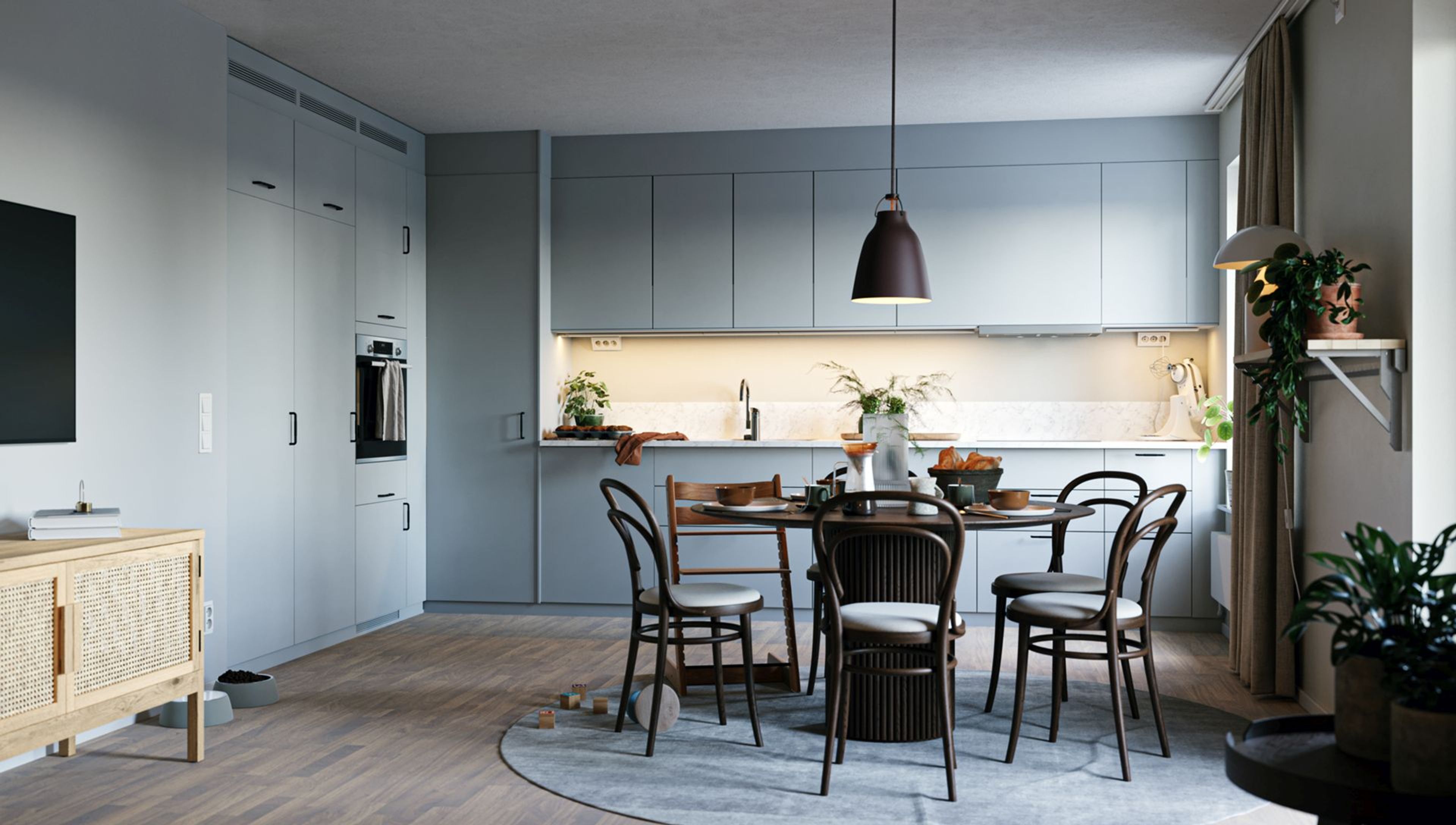 Explora Södra Änggården Göteborg - kök