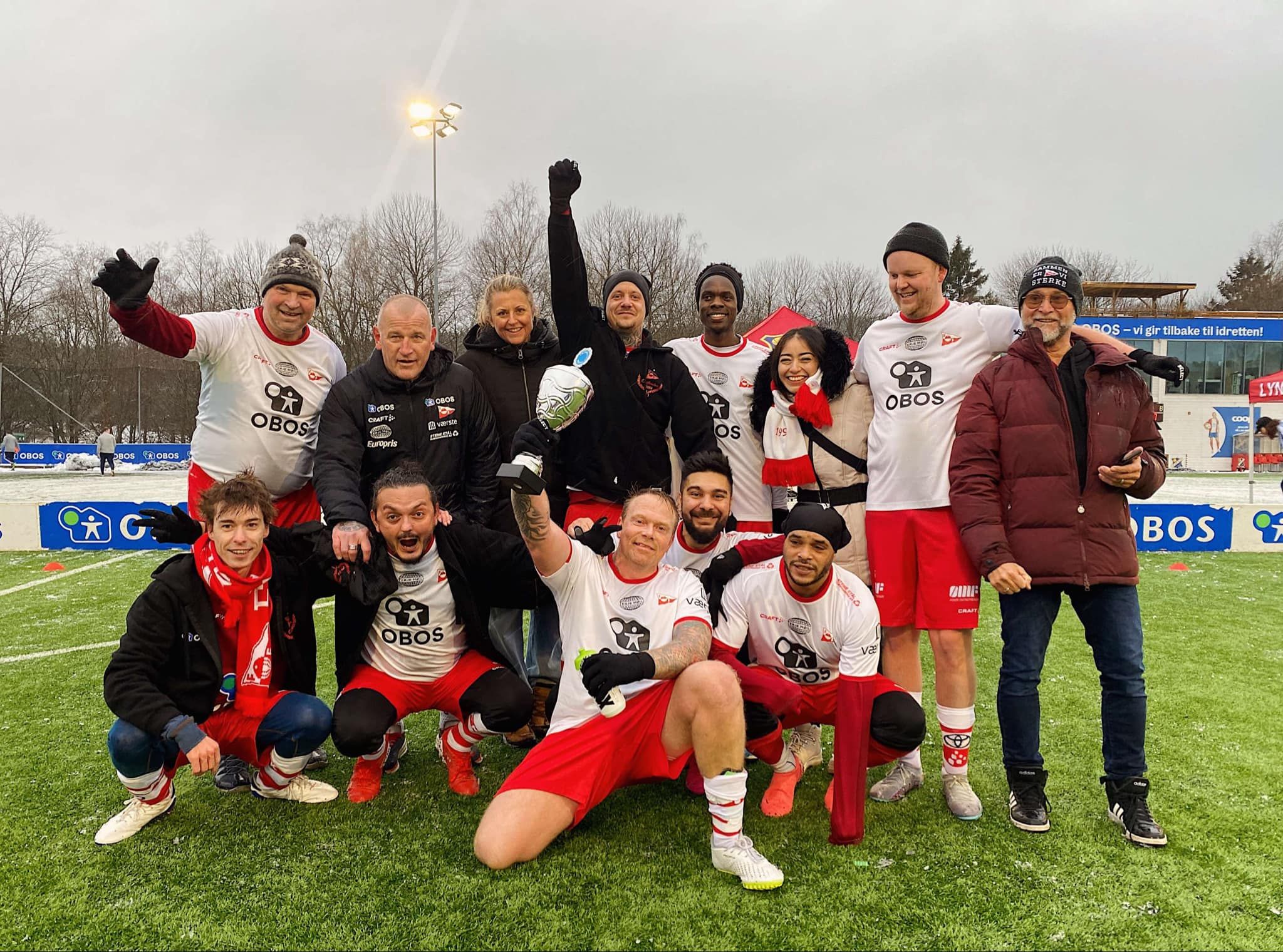 Lagbilde av gatelaget til Fredrikstad FK