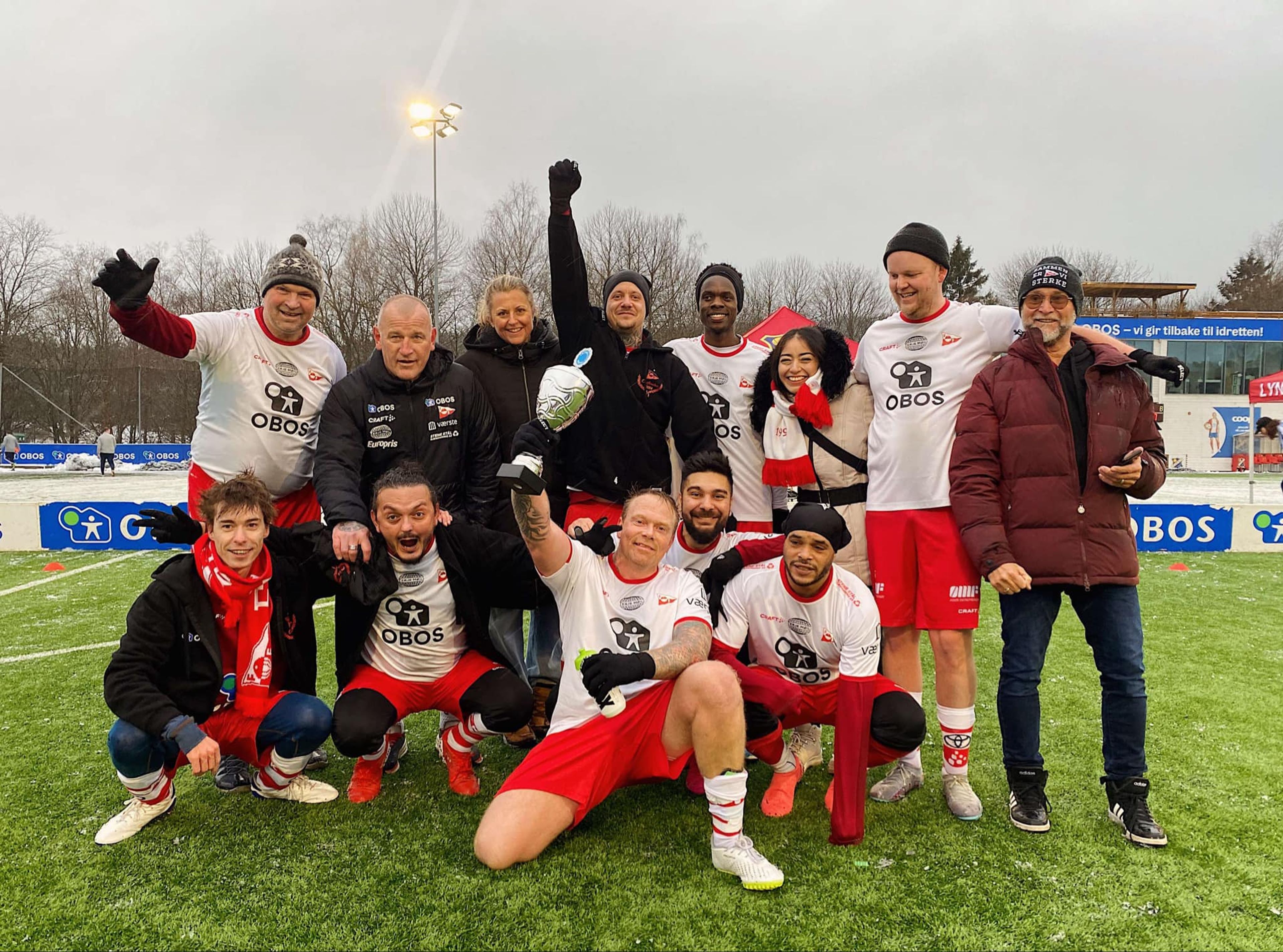 Lagbilde av gatelaget til Fredrikstad FK