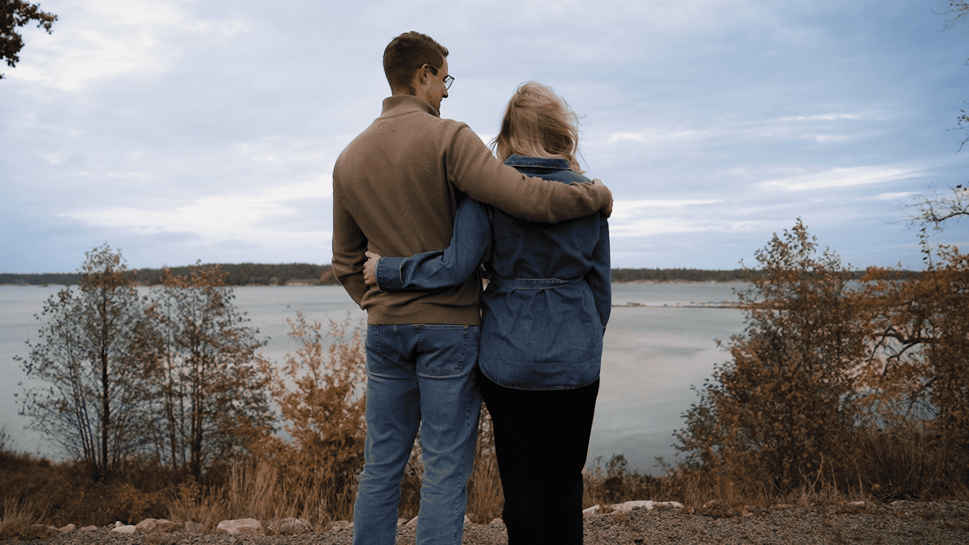 par vis vattnet havsbrisen