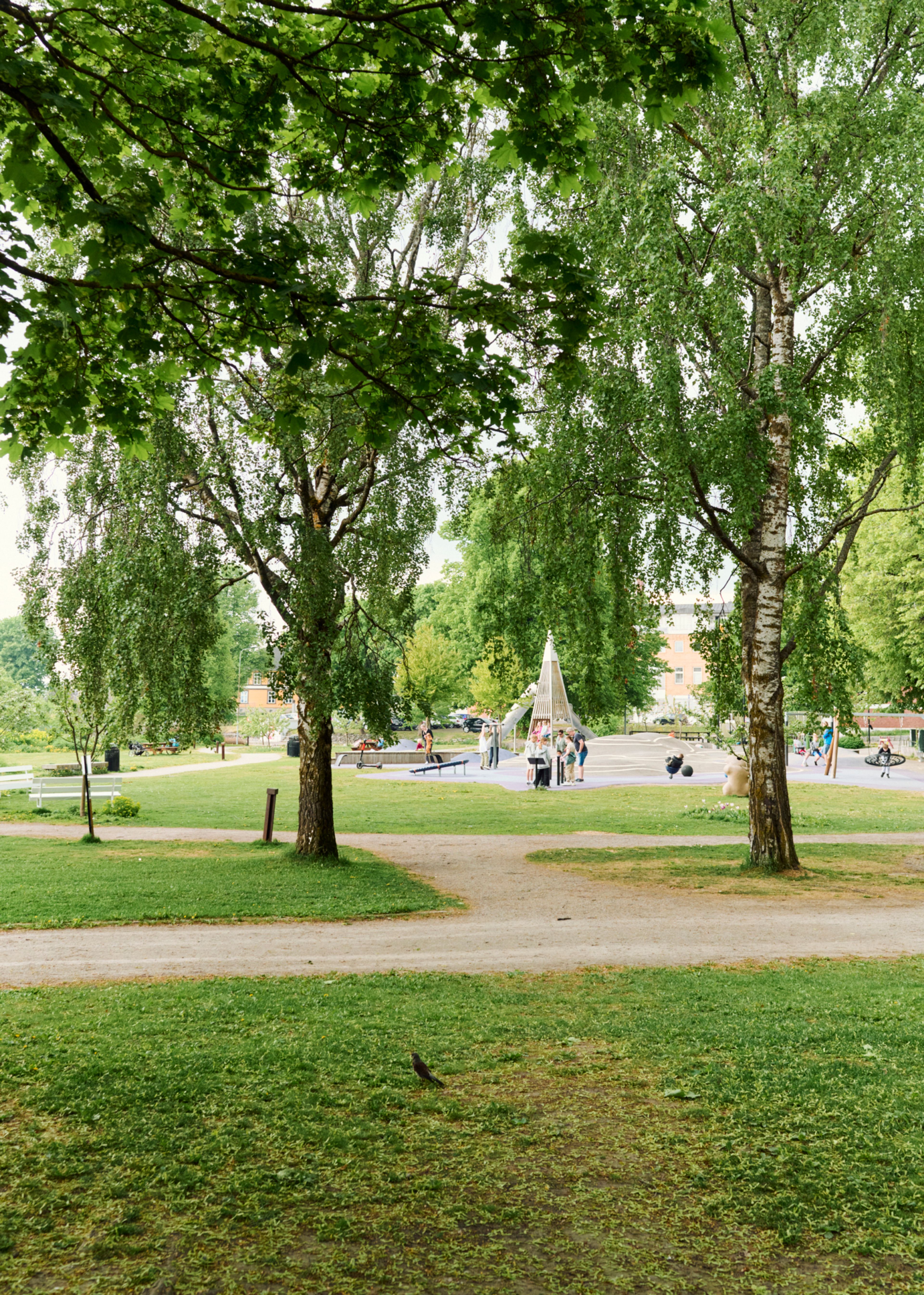 Strandgateparken på Hamar