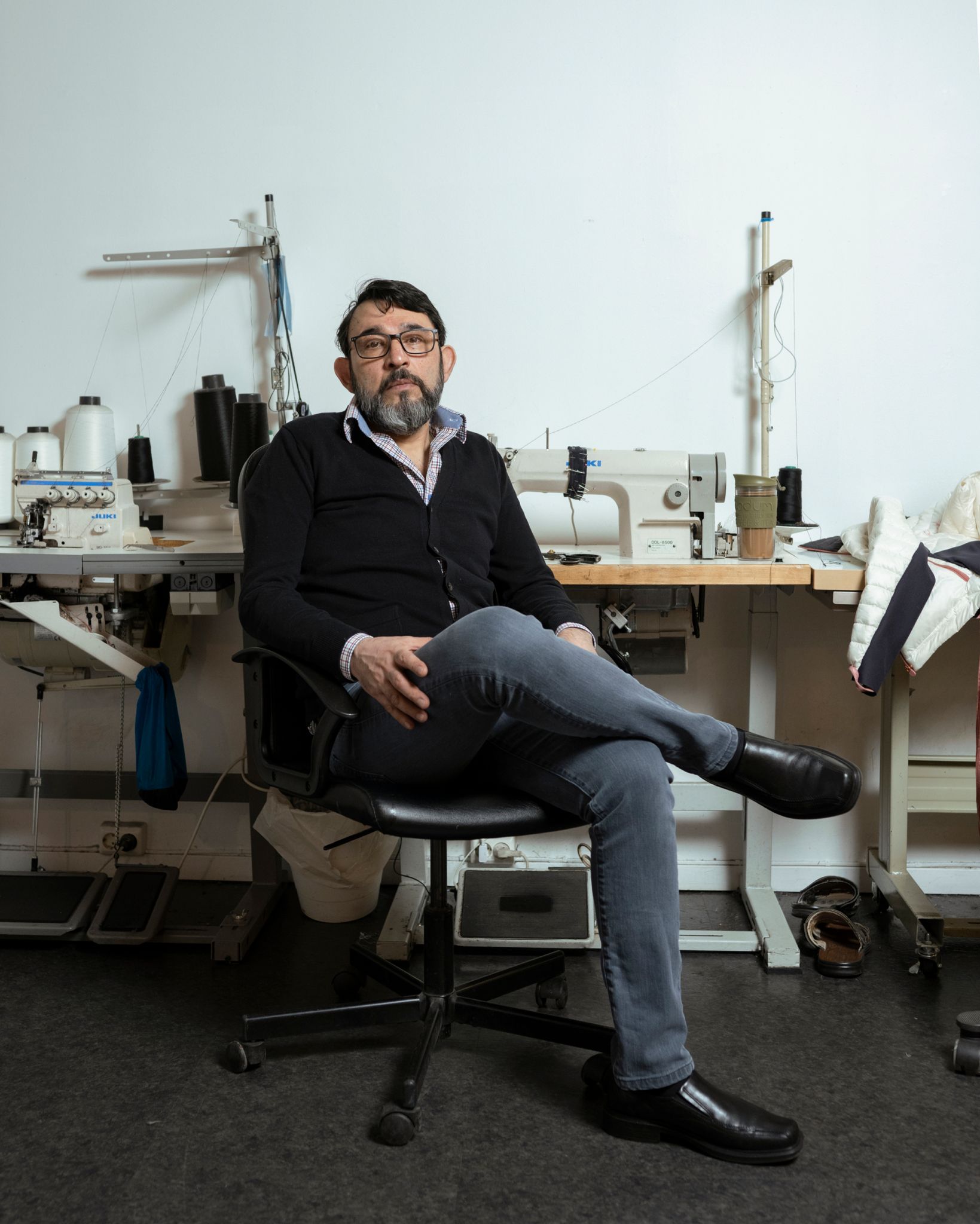 Portrett av Same inne på Venus Systue.