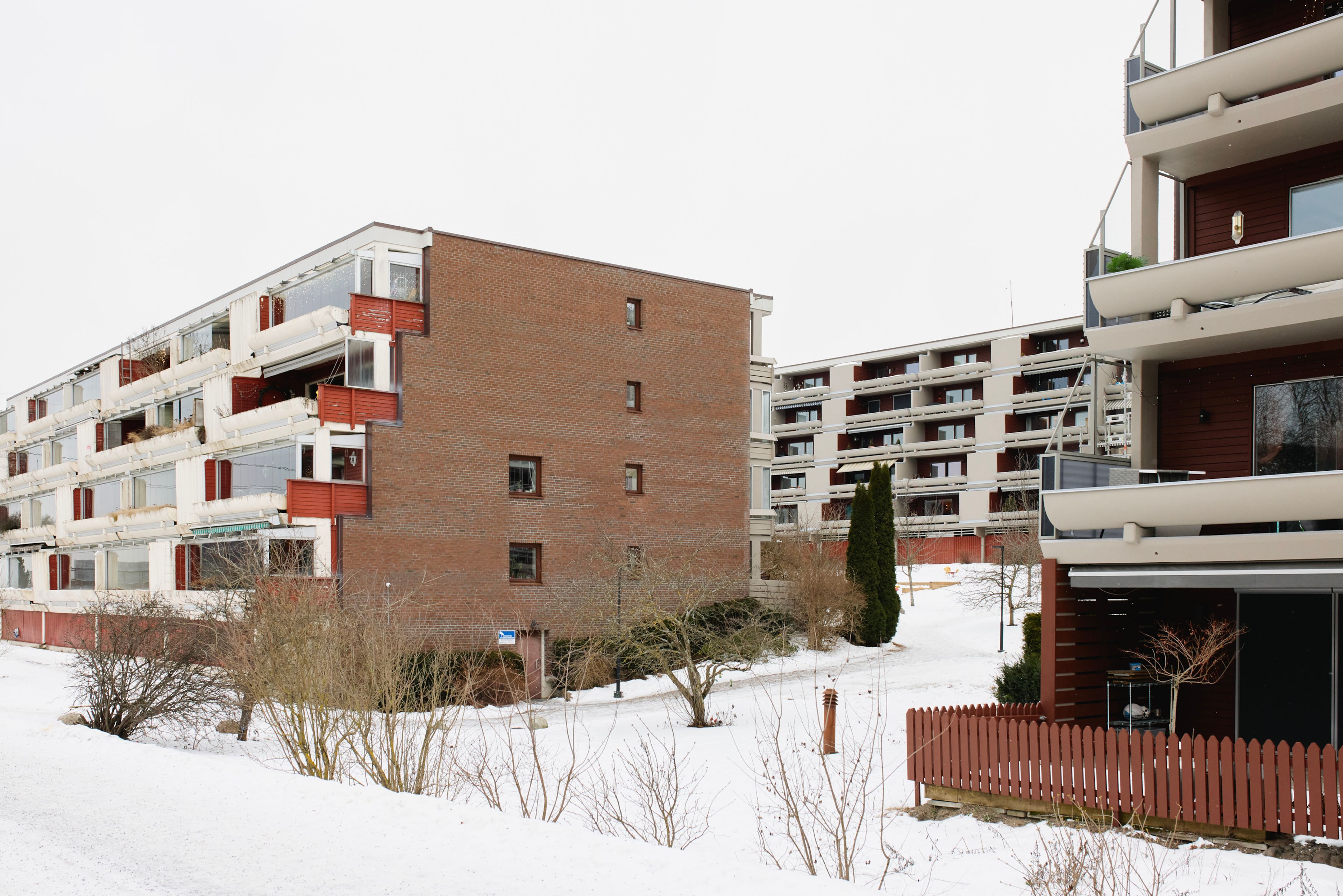 Terrasseblokker i Alna terrasse sameie på Etterstad i Oslo