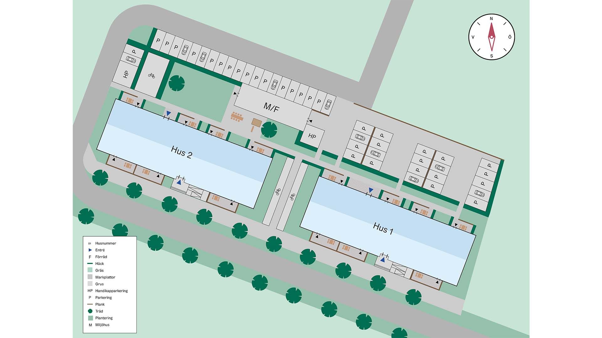Kvartersskiss Brf Esplanaden