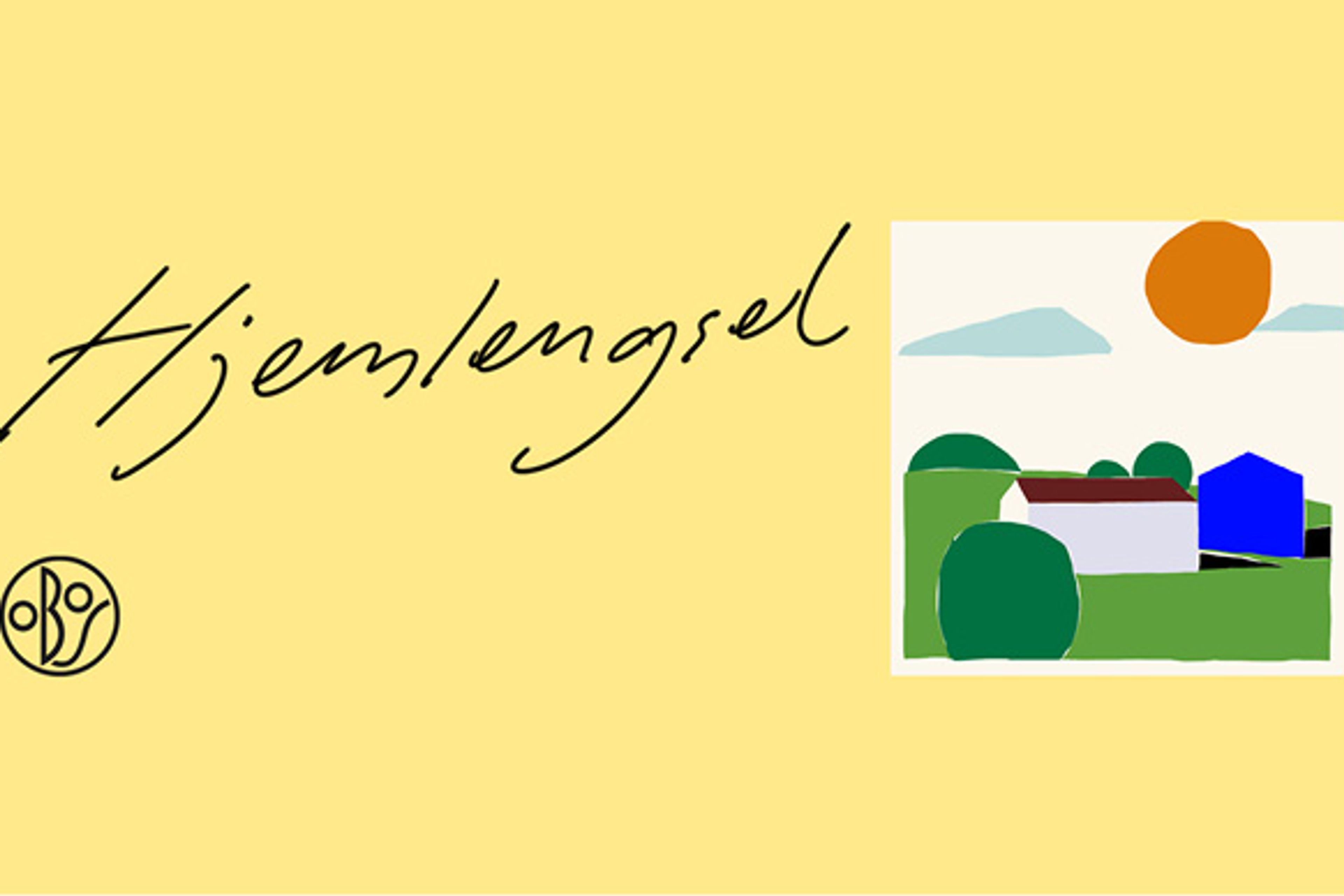 Coverillustrasjon for podkasten Hjemlengsel