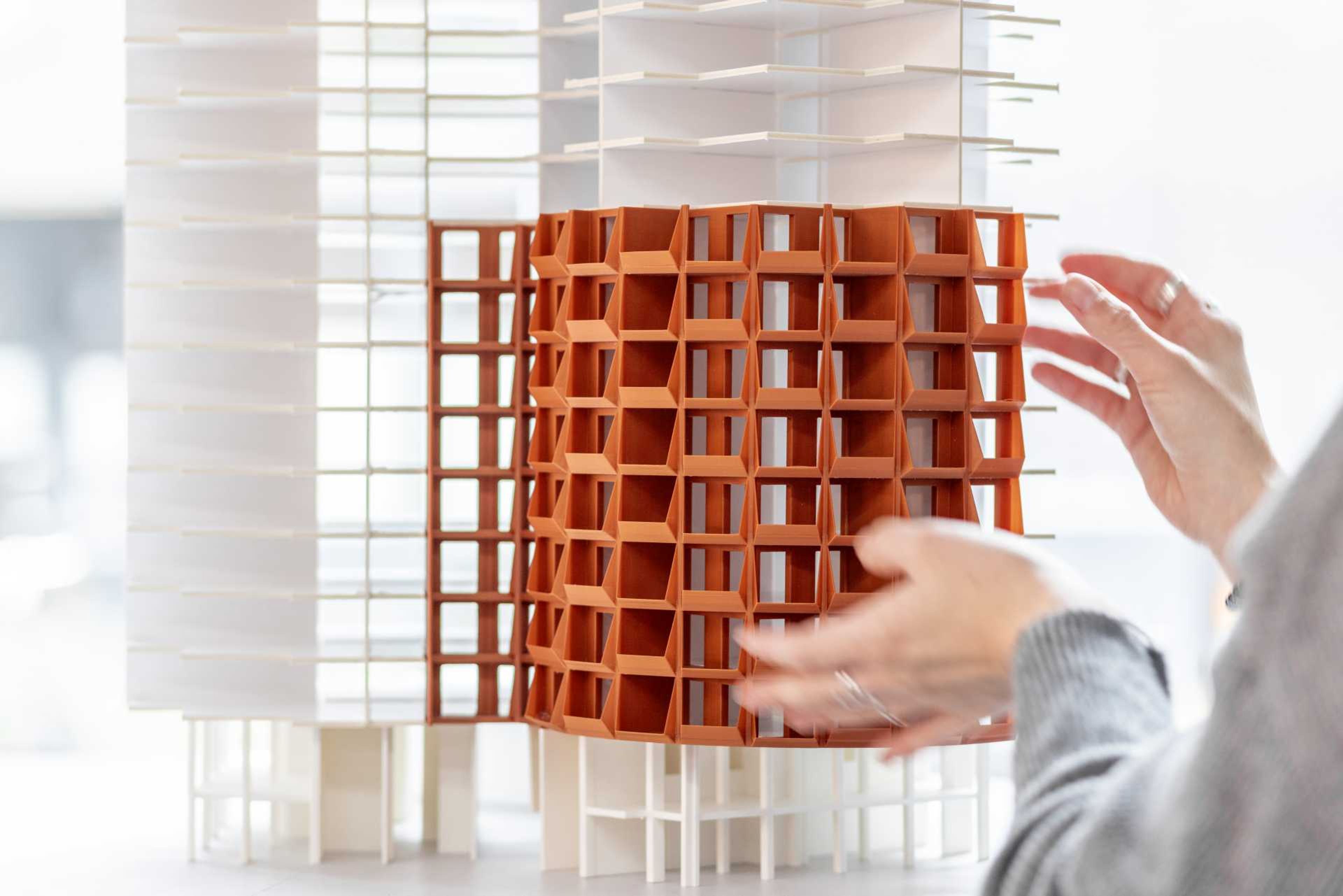 Arkitekter från Cobe arbetar med modellen för Stadsljus.