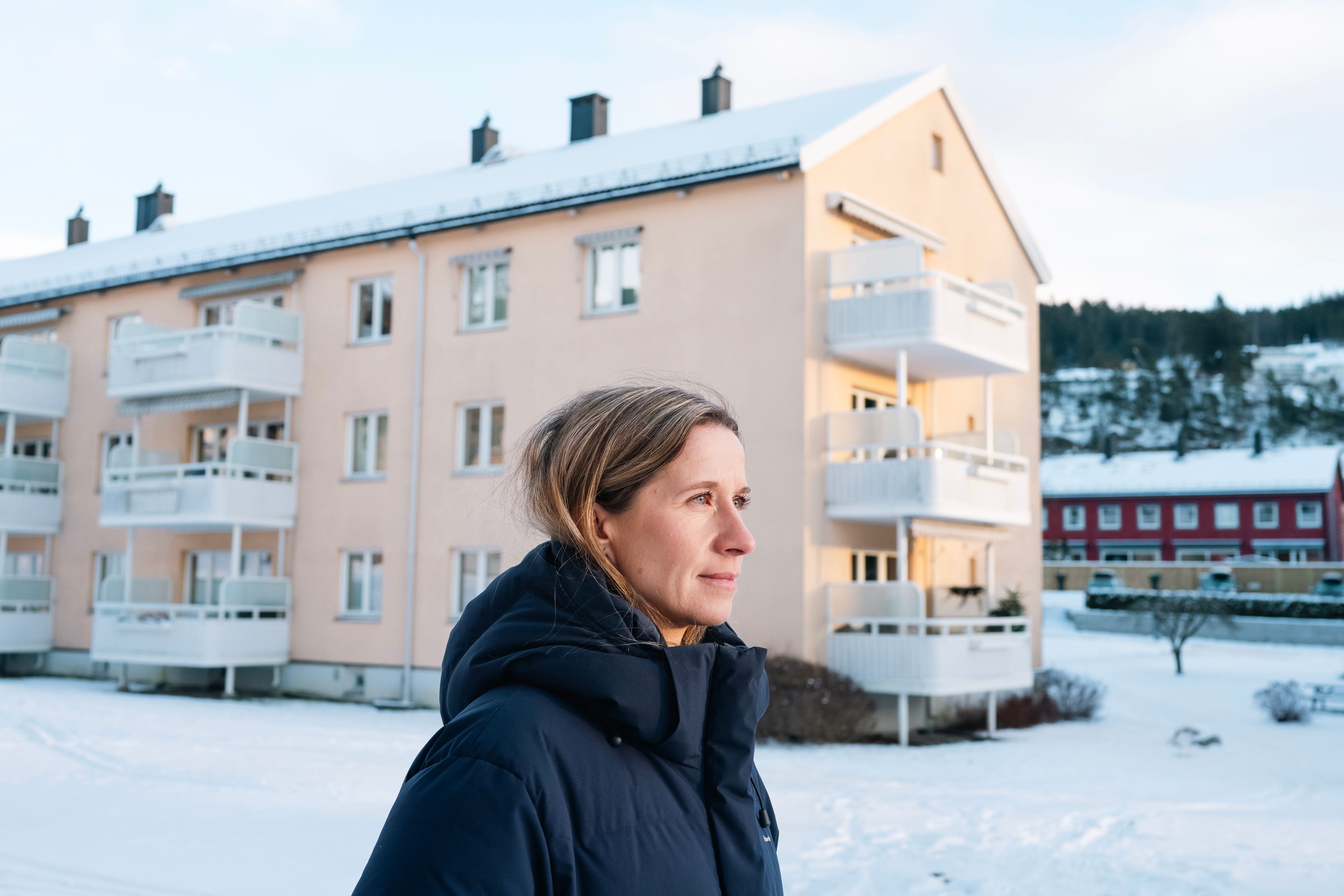 Portrett av styreleder i Myren borettslag, Julie Kathrine Andresen.