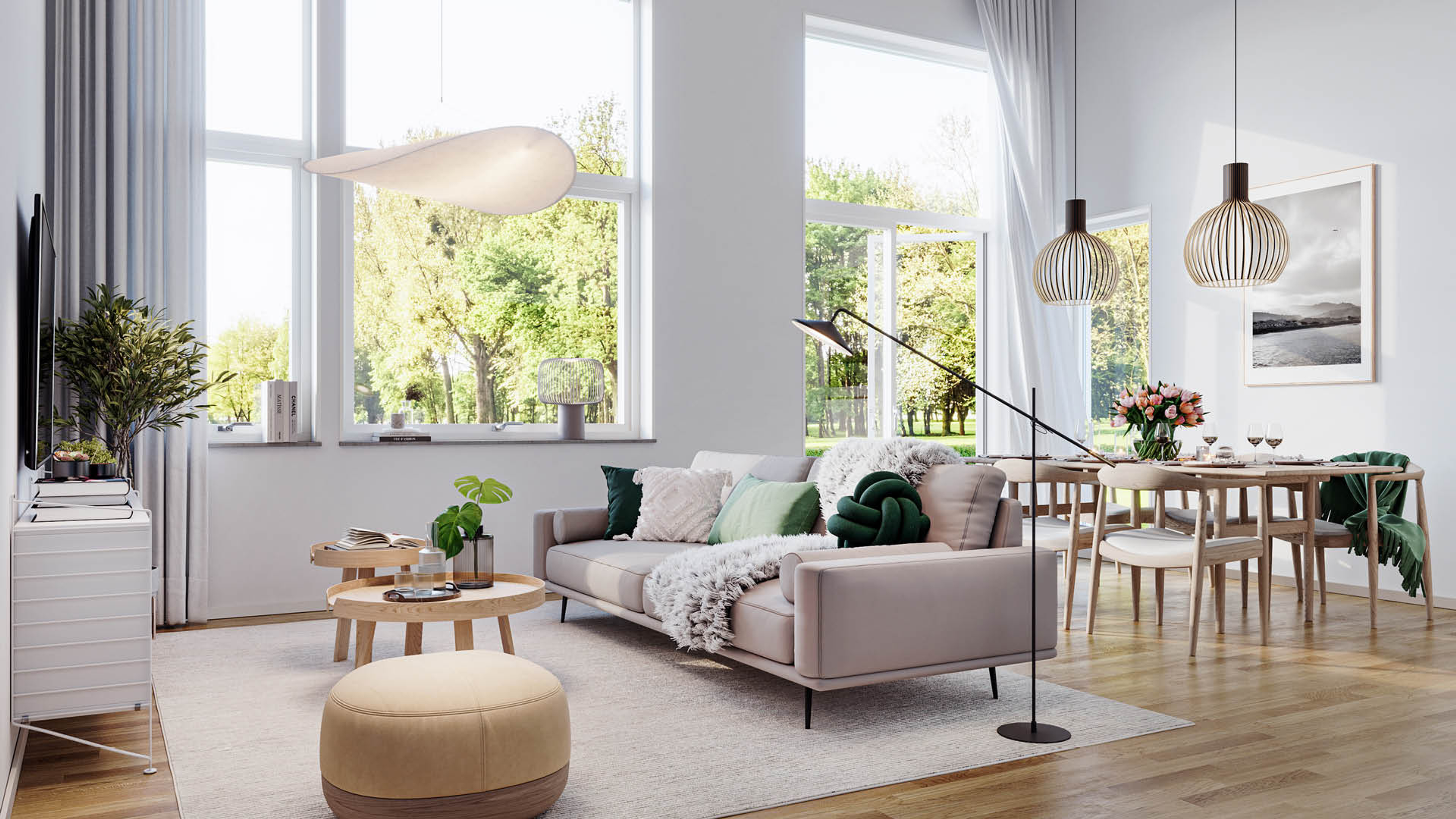 Interiör bild parhus 91 kvm