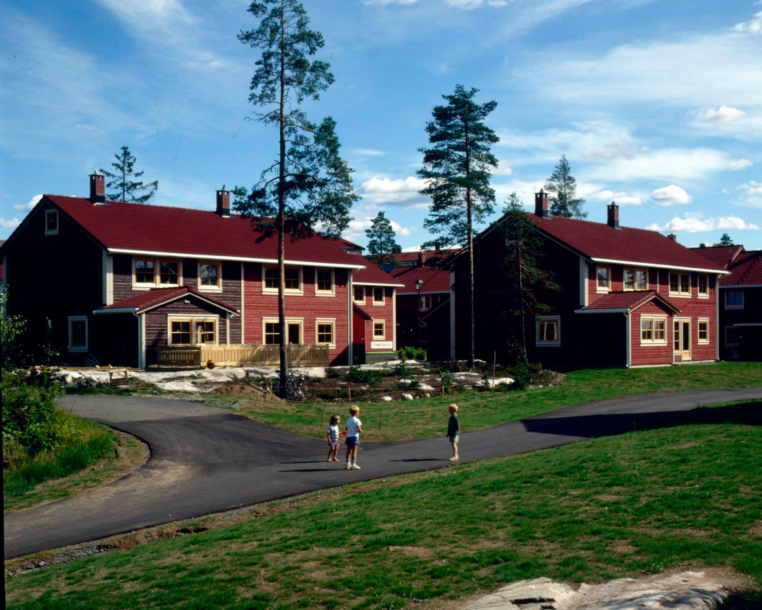 Historisk bilde av Bjørndal borettslag