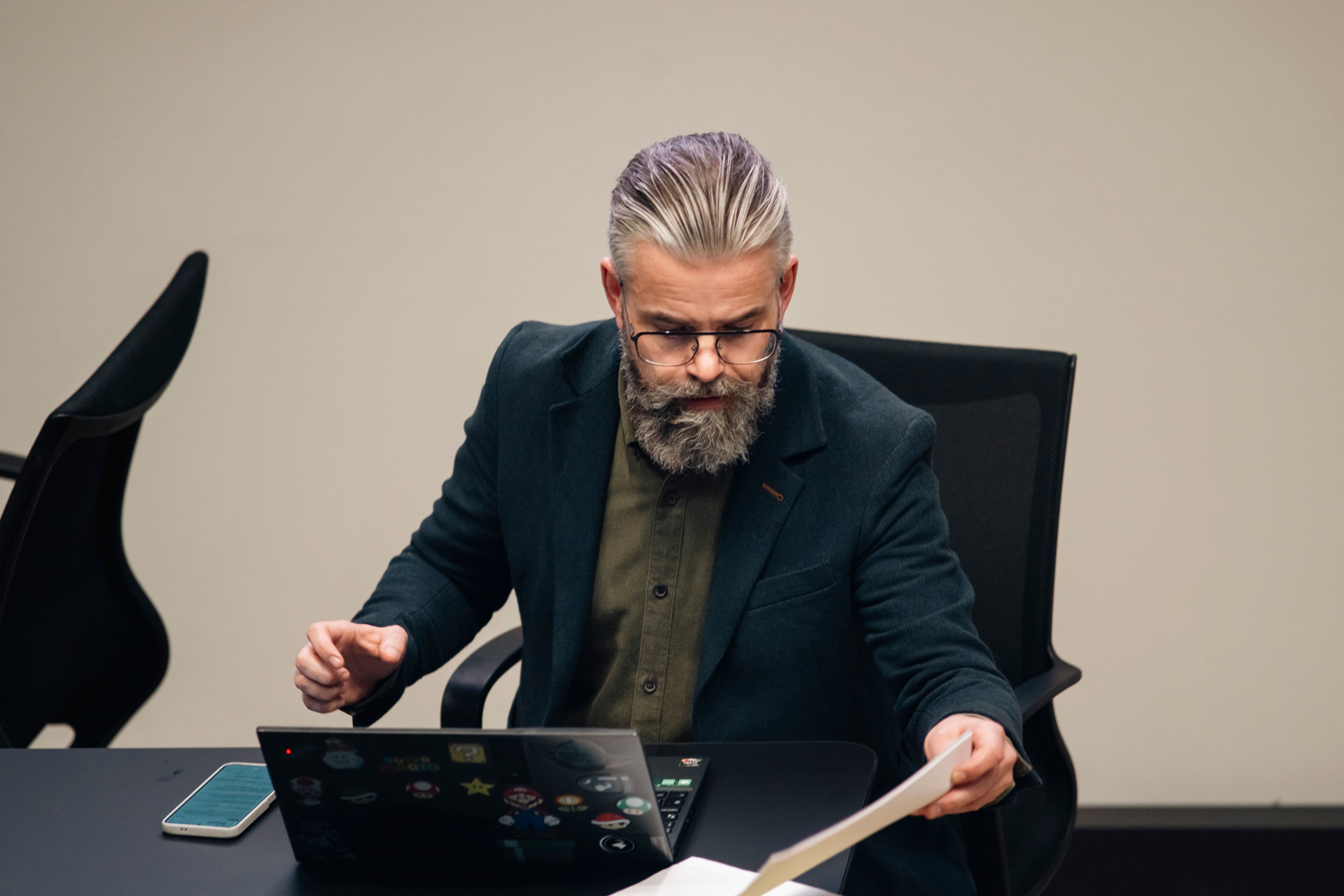 Foto av Espen Strand som er nestleder i styret i Ellipsen borettslag