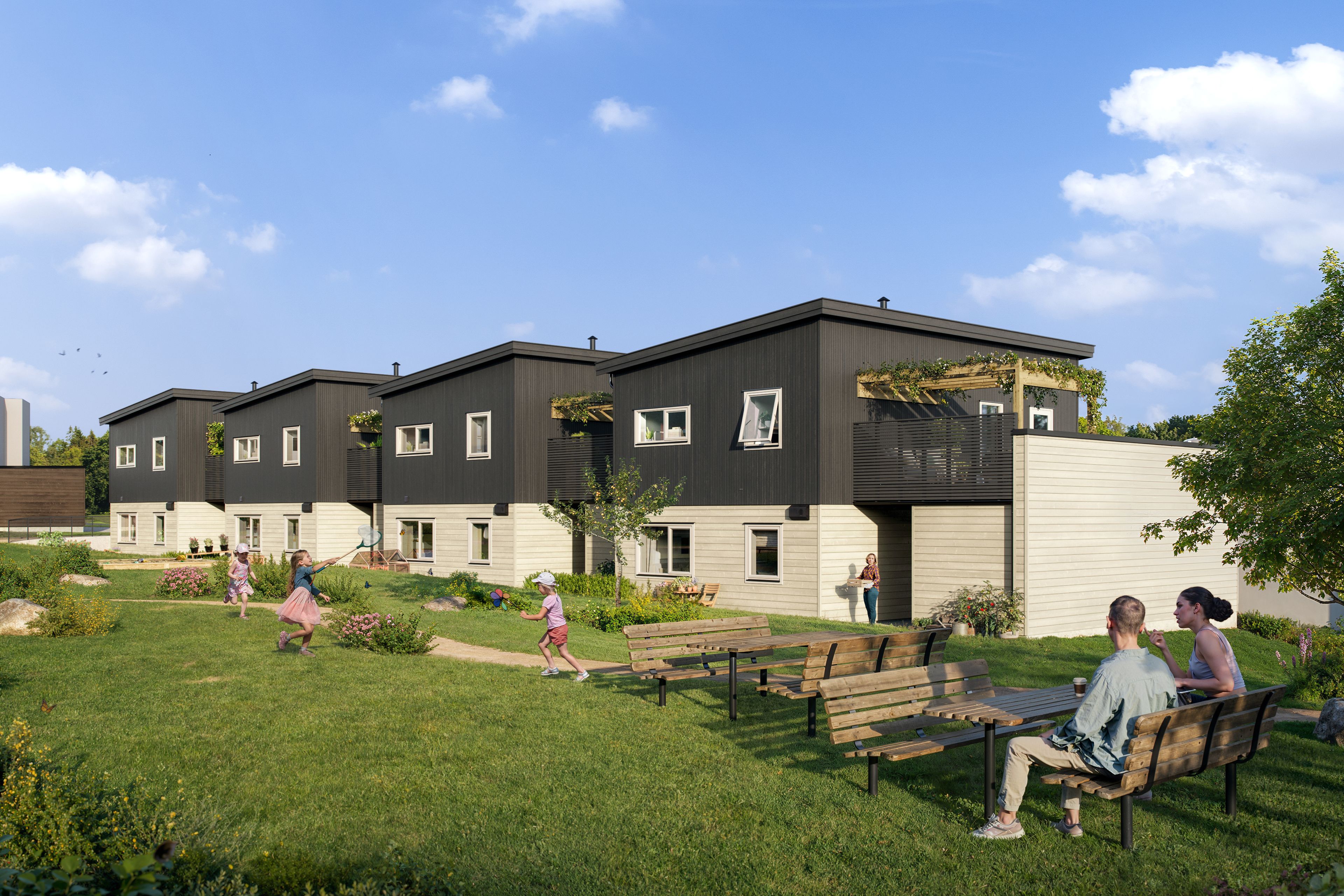 Prosjektside for Lundheim Hage