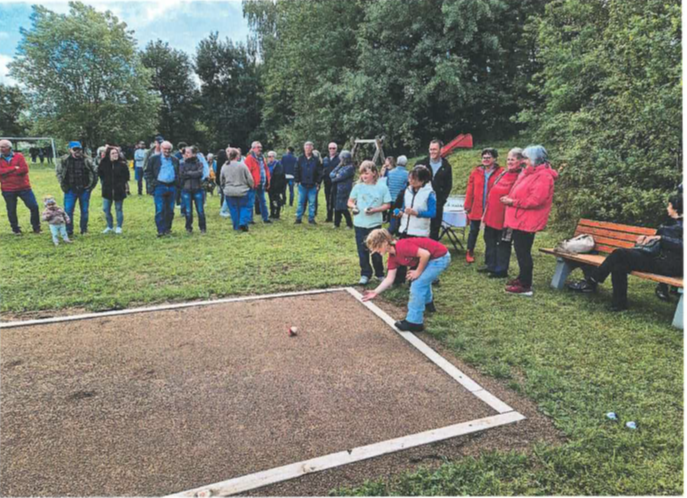 Bild für Projekt Boulebahn - Oberscheinfeld
