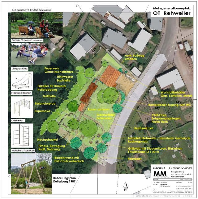 Bild für Projekt Platzgestaltung Dorftreffpunkt OT Rehweiler