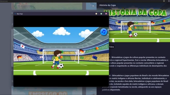 Desktop Educational Game Browser