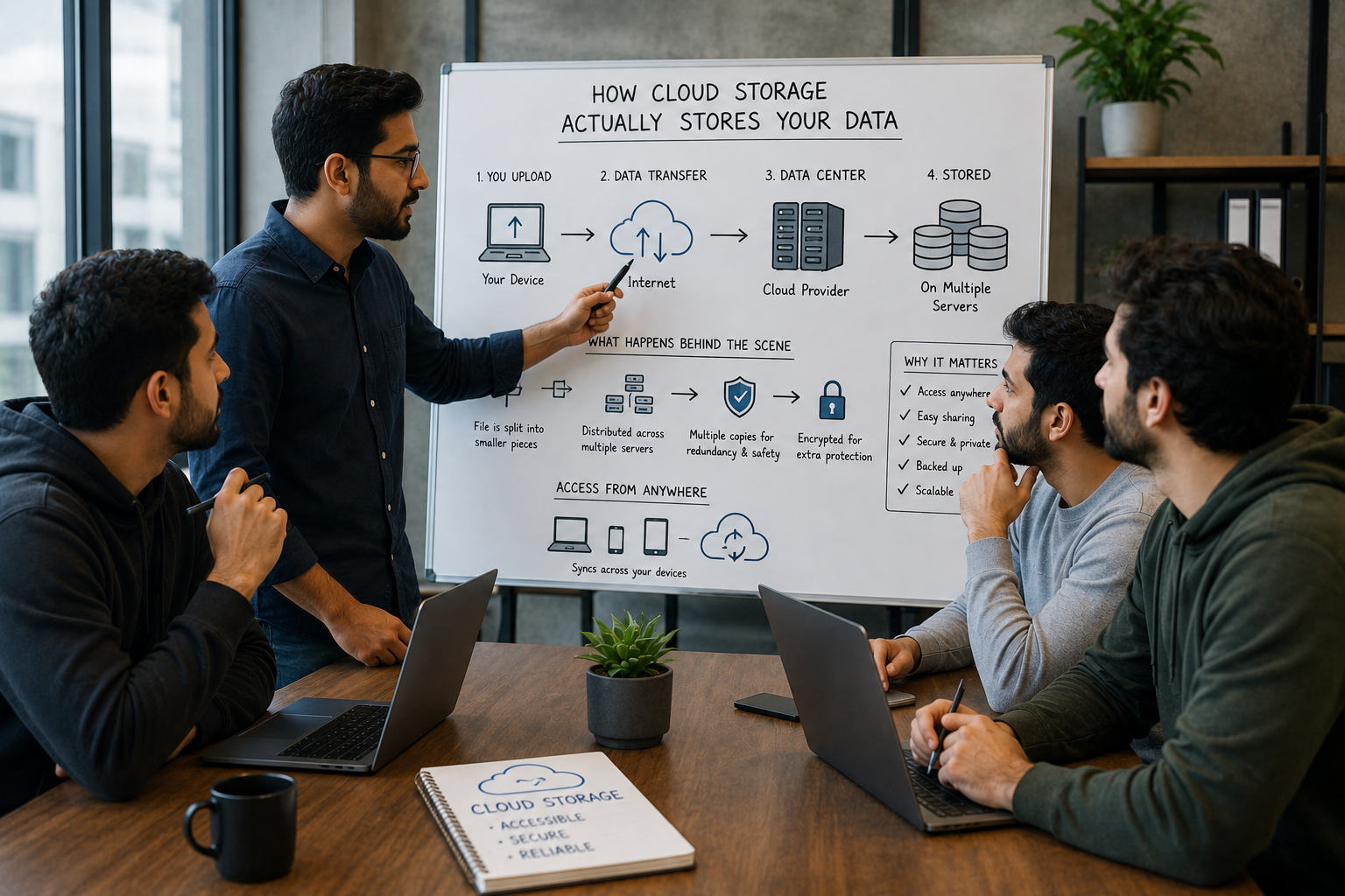 How Cloud Storage Actually Stores Your Data