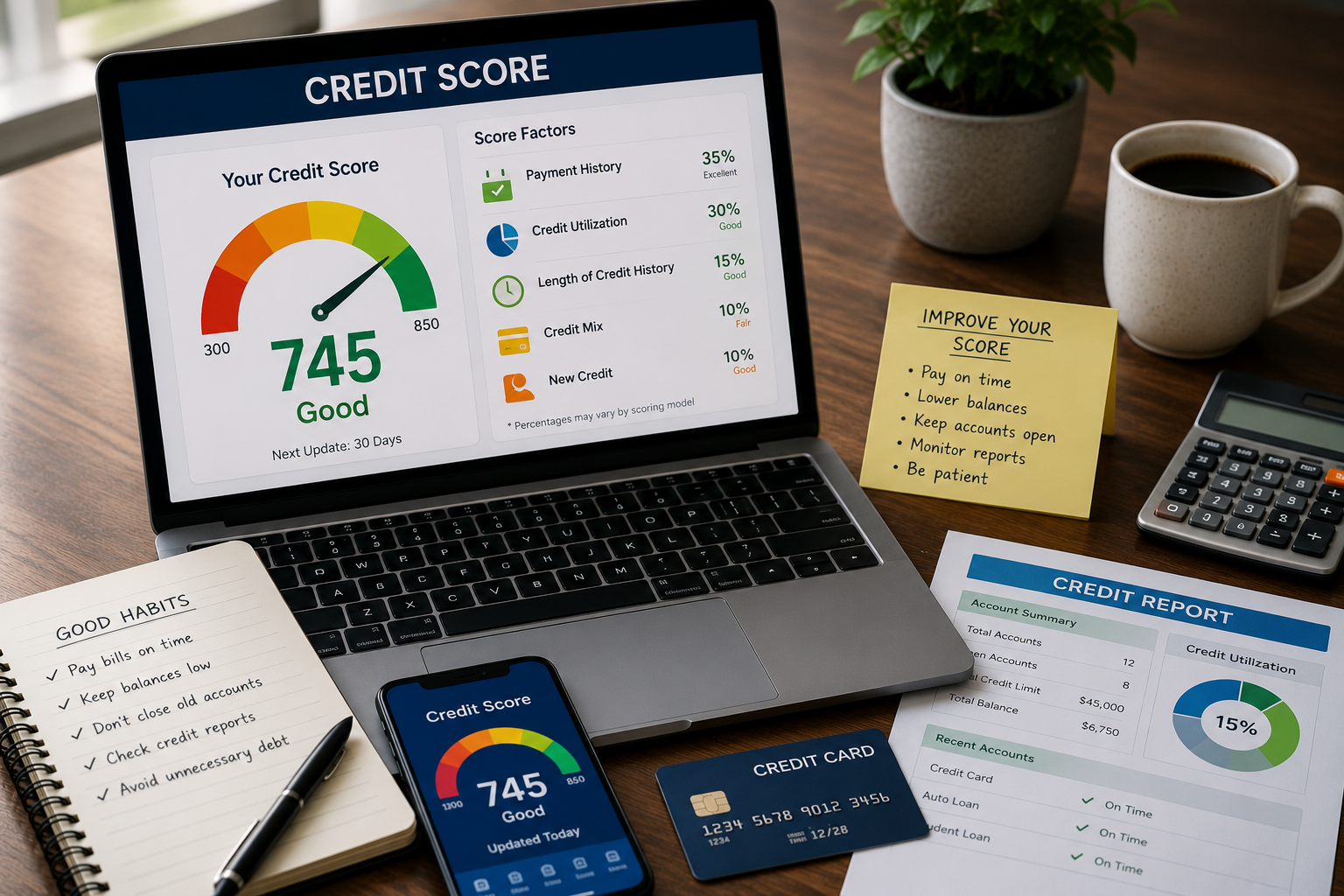What’s a Good Credit Score and How to Improve Yours