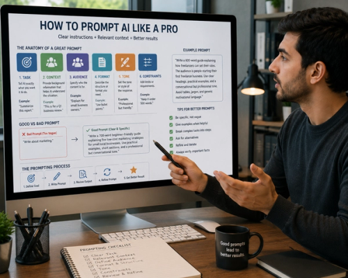 How to Prompt AI Like a Pro