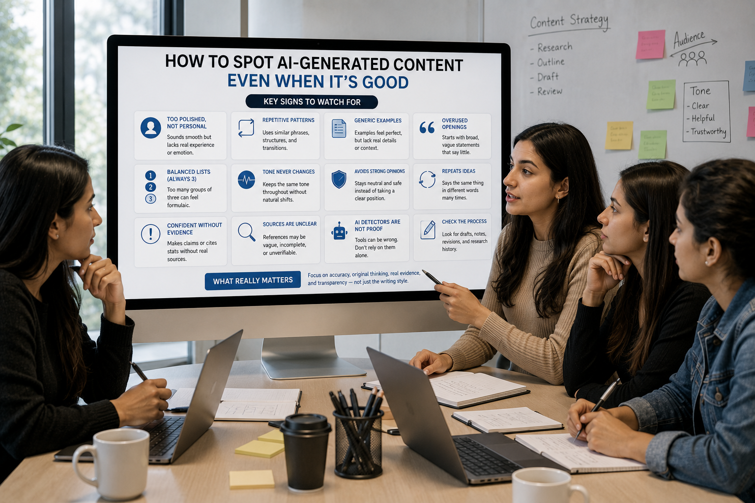 How to Spot AI-Generated Content Even When It’s Good