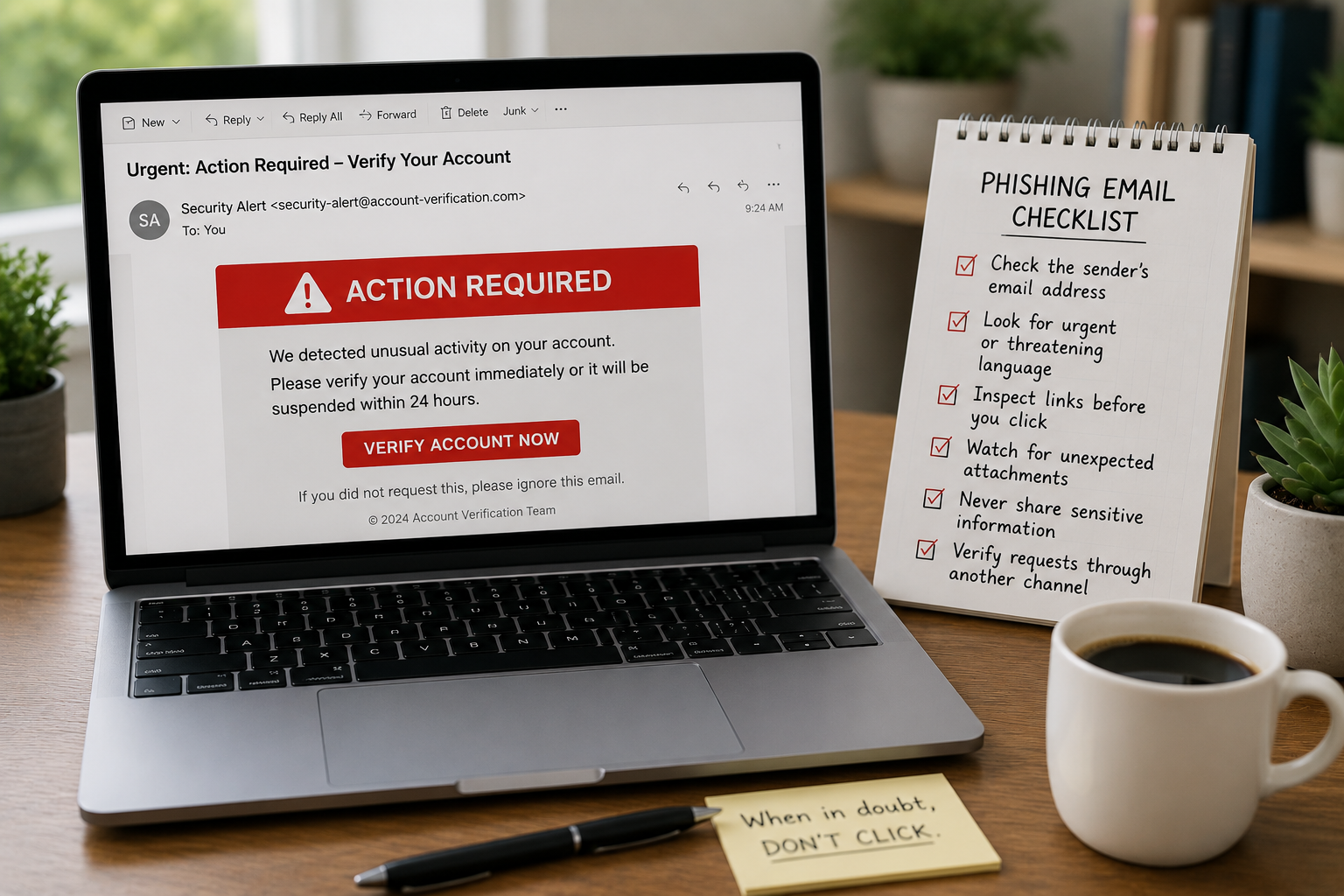 How to Spot a Phishing Email