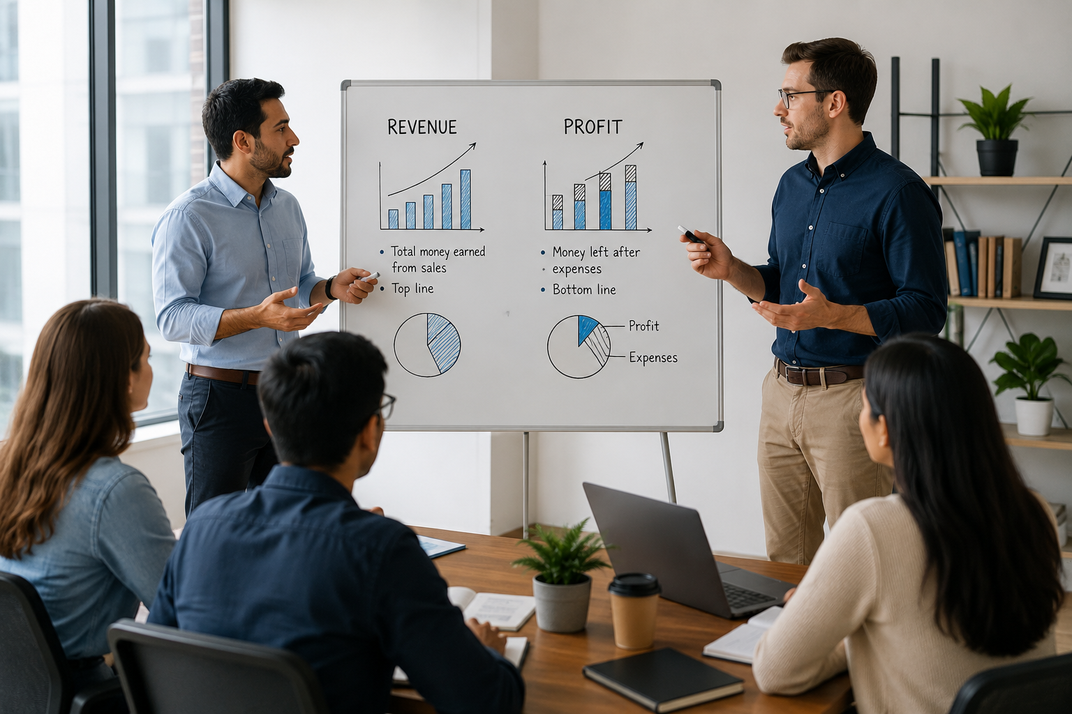 The Difference Between Revenue and Profit (Explained Simply)