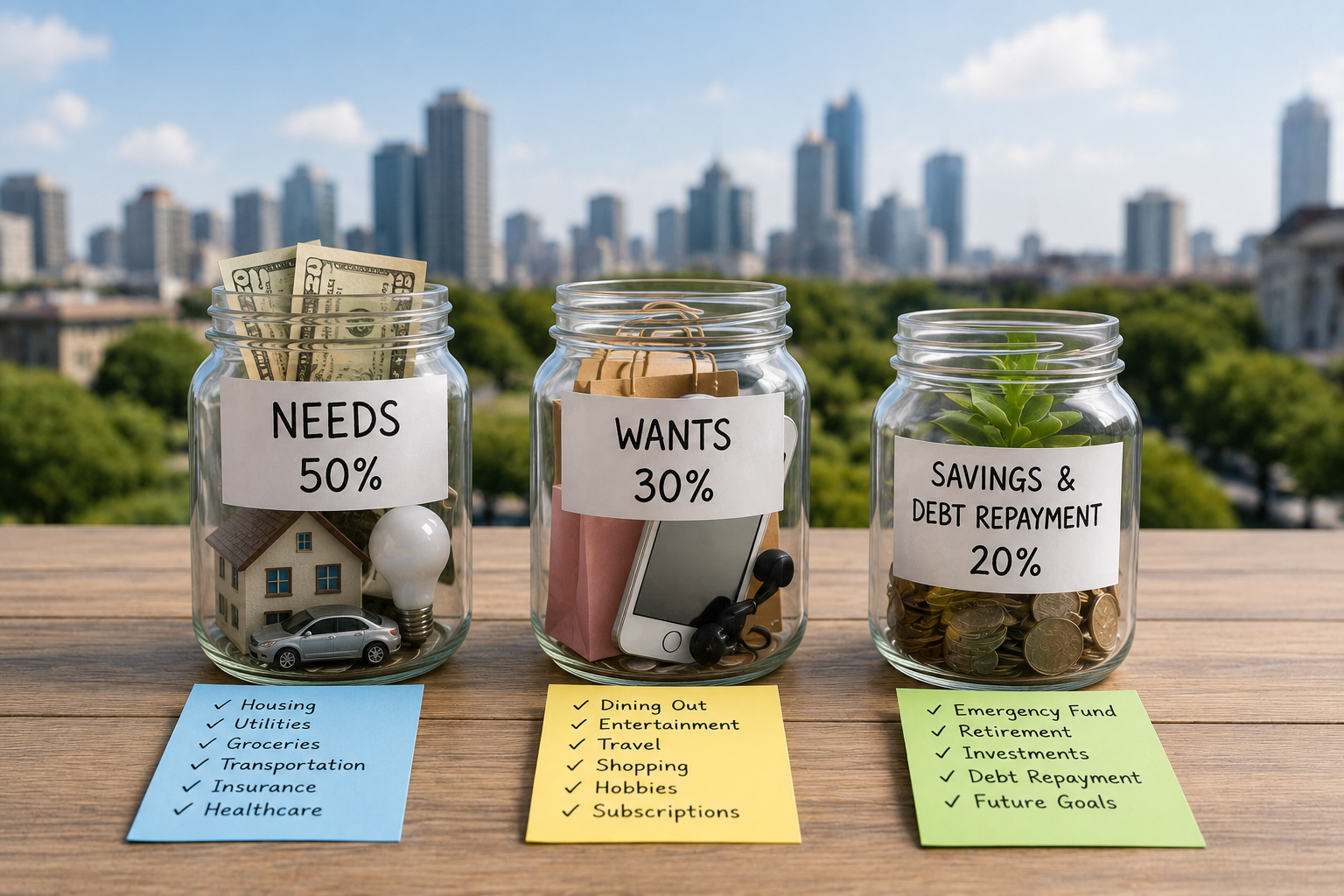 The 50/30/20 Budget Explained