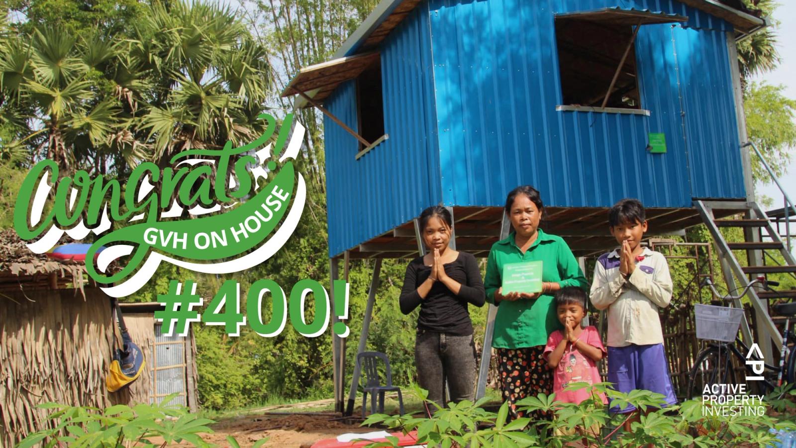 Global Village Housing reaches #400 milestone!