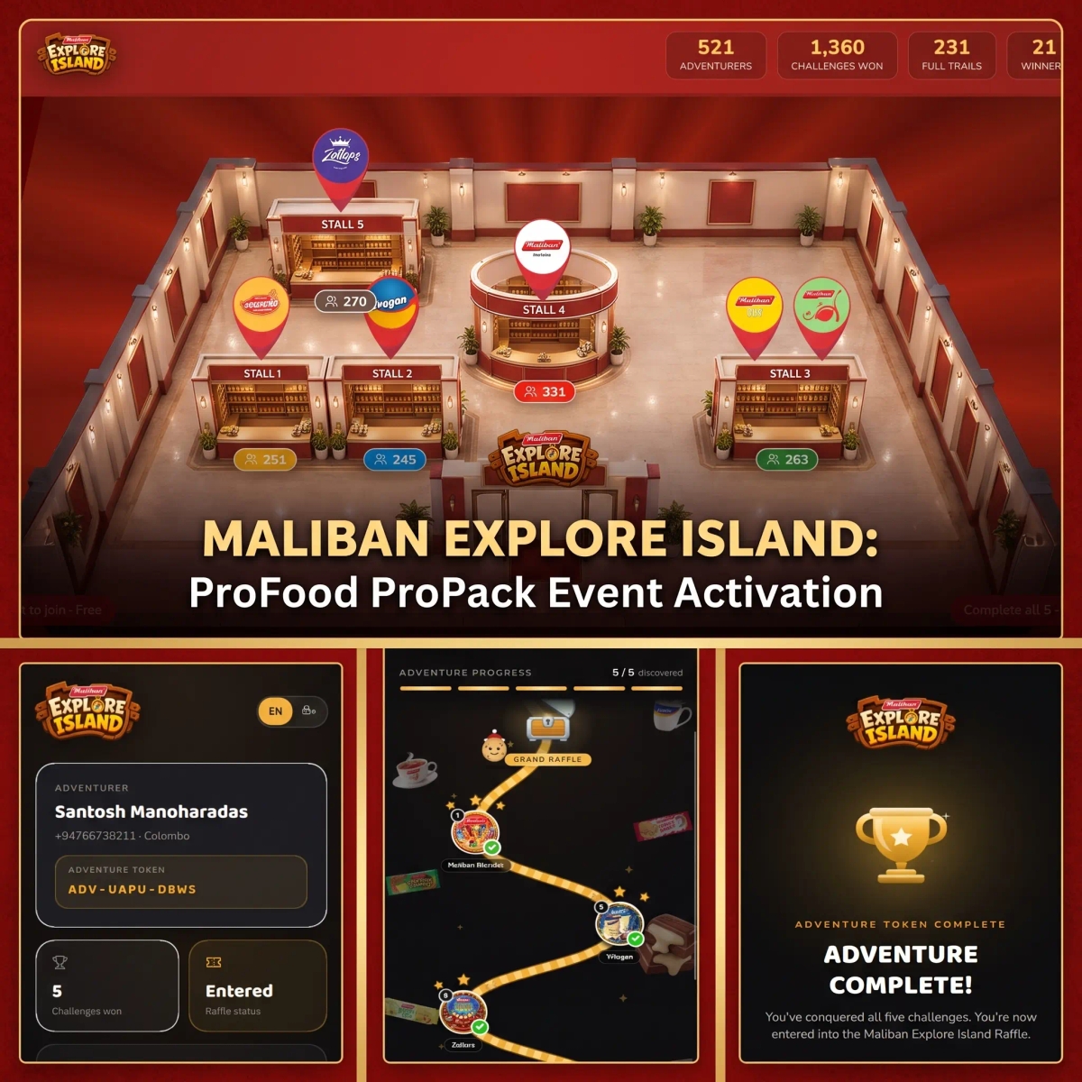 Maliban Gamified Activation (ProFood ProPack)