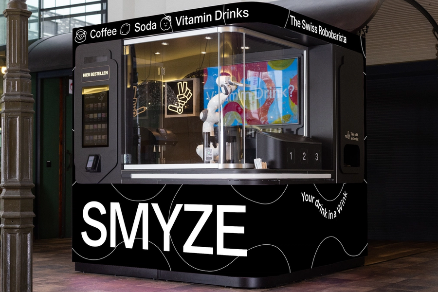 The Swiss Robobarista - Live, in picture and in color